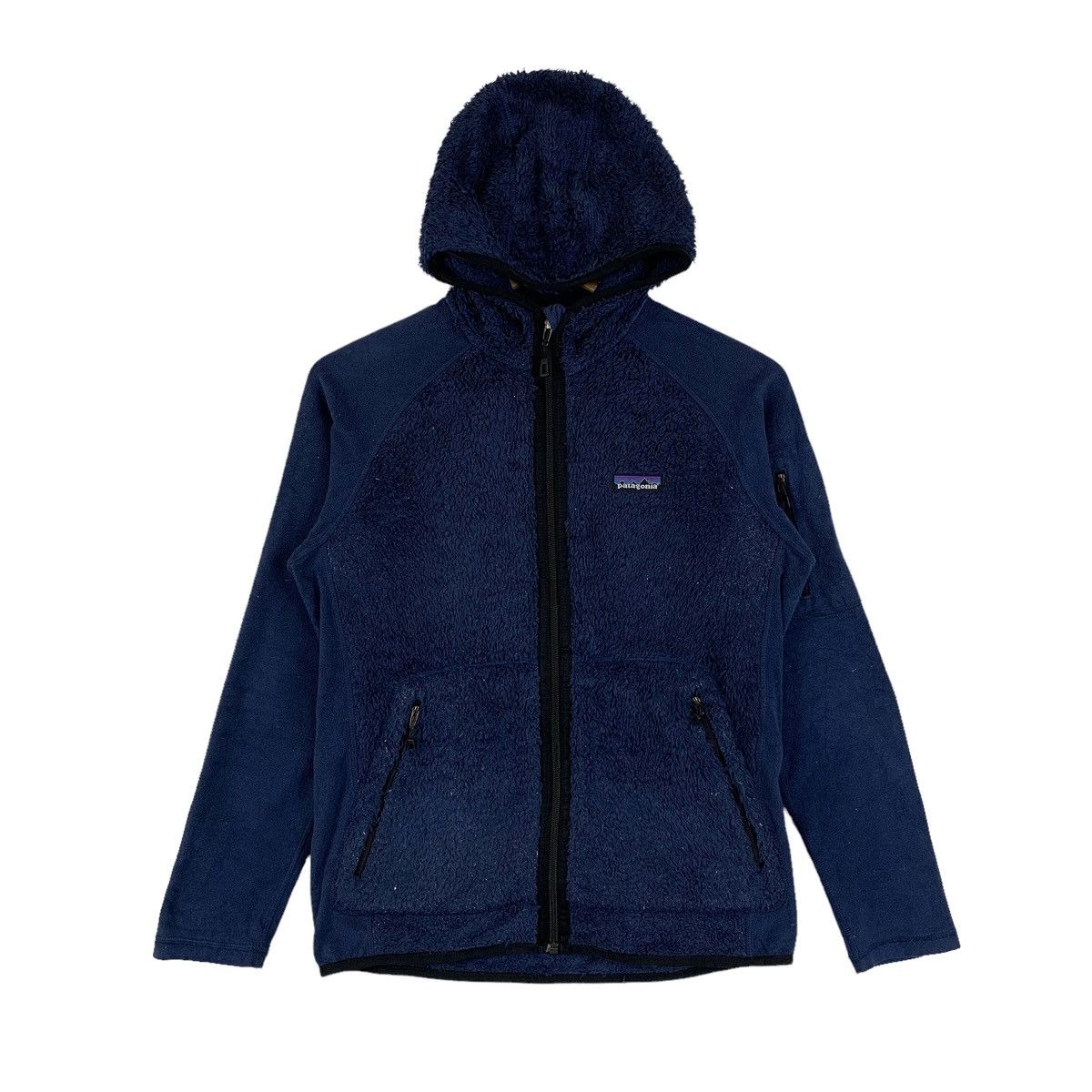 Patagonia × Vintage Vintage PATAGONIA Outdoor Sportswear Fleece Hoodie Sweaters Size S / US 4 / IT 40 - 1 Thumbnail