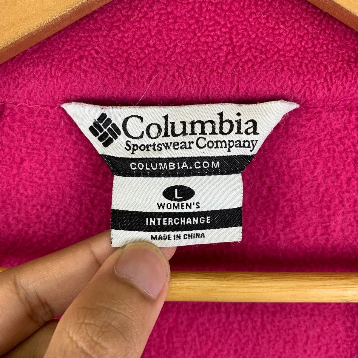 Columbia × Vintage Vintage COLUMBIA Sportswear Fleece Zipper Sweaters Jacket Size M / US 6-8 / IT 42-44 - 6 Thumbnail