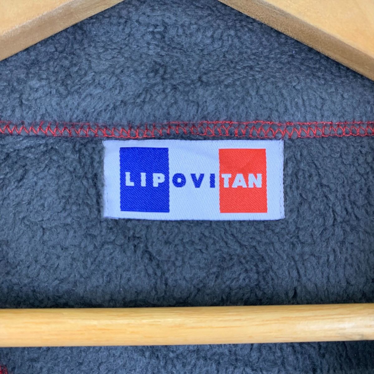 Japanese Brand × Vintage LIPOVITAN Japanese Sportswear Fleece Half Zipper Pullover Size US M / EU 48-50 / 2 - 5 Thumbnail