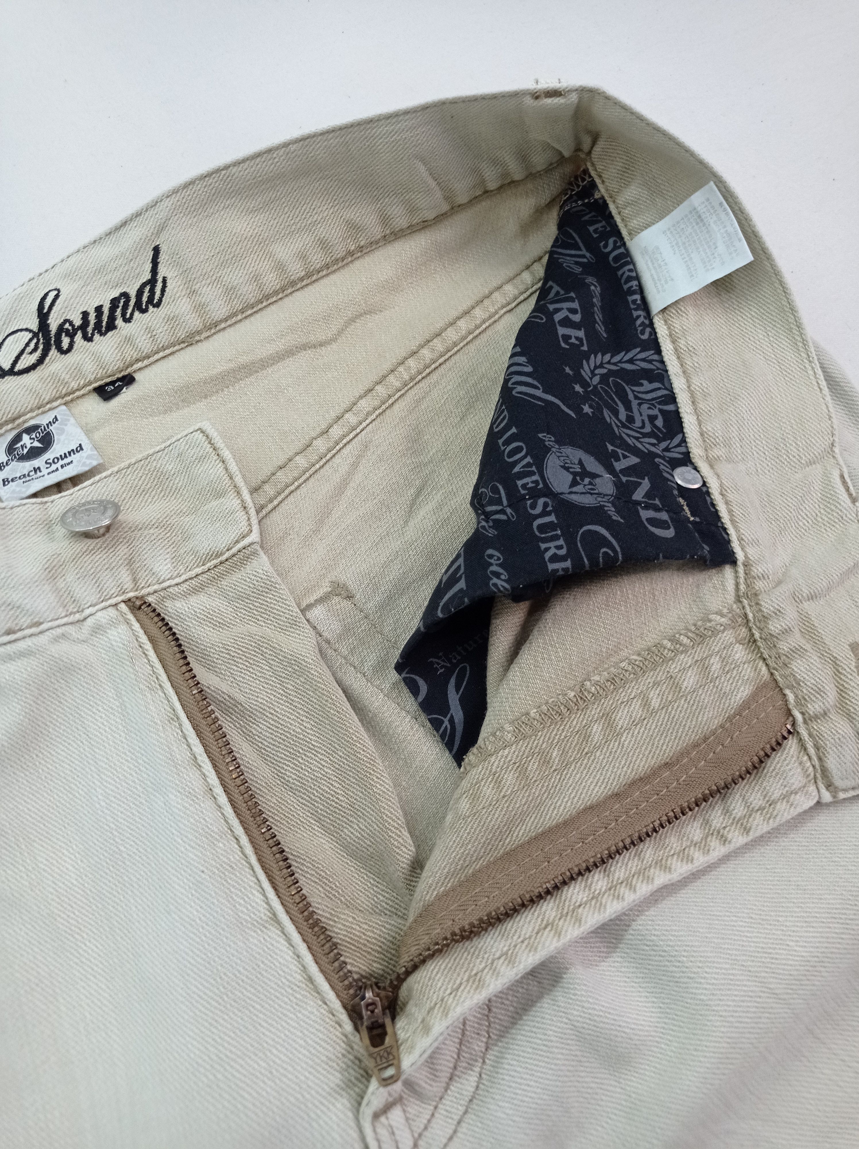 Japanese Brand Beach Sound Denim Pants Size US 34 / EU 50 - 3 Thumbnail