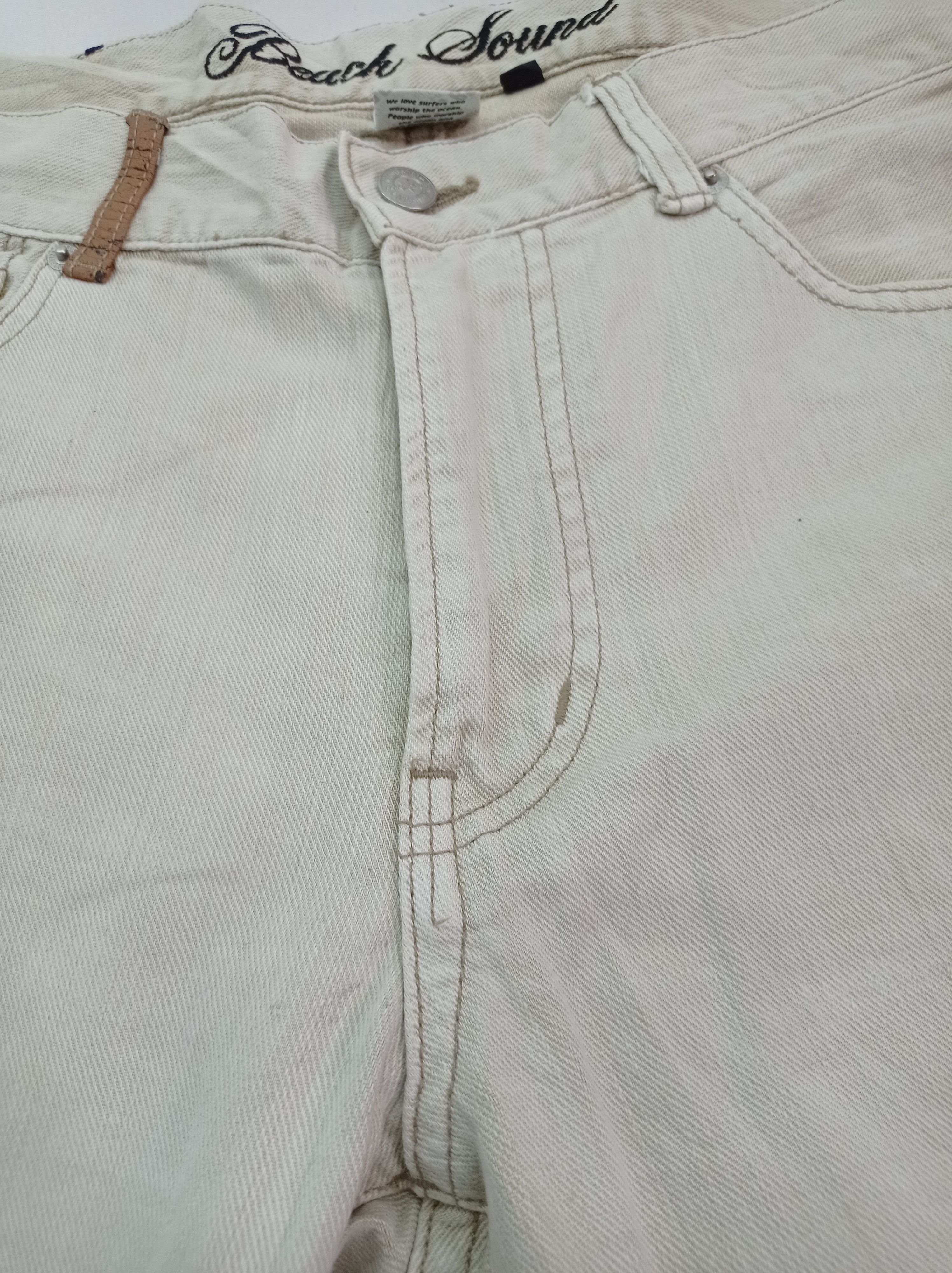 Japanese Brand Beach Sound Denim Pants Size US 34 / EU 50 - 5 Thumbnail