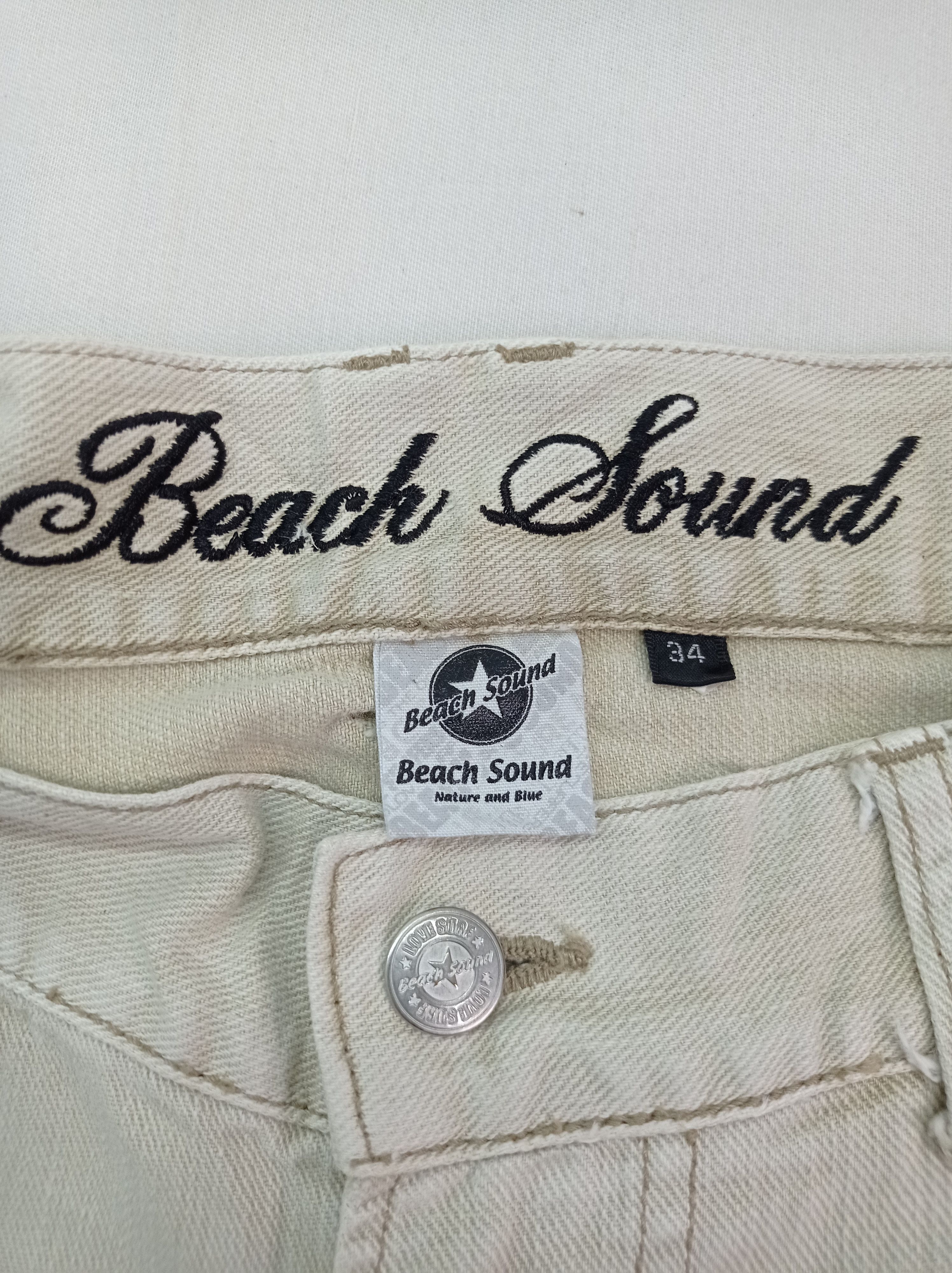Japanese Brand Beach Sound Denim Pants Size US 34 / EU 50 - 4 Thumbnail