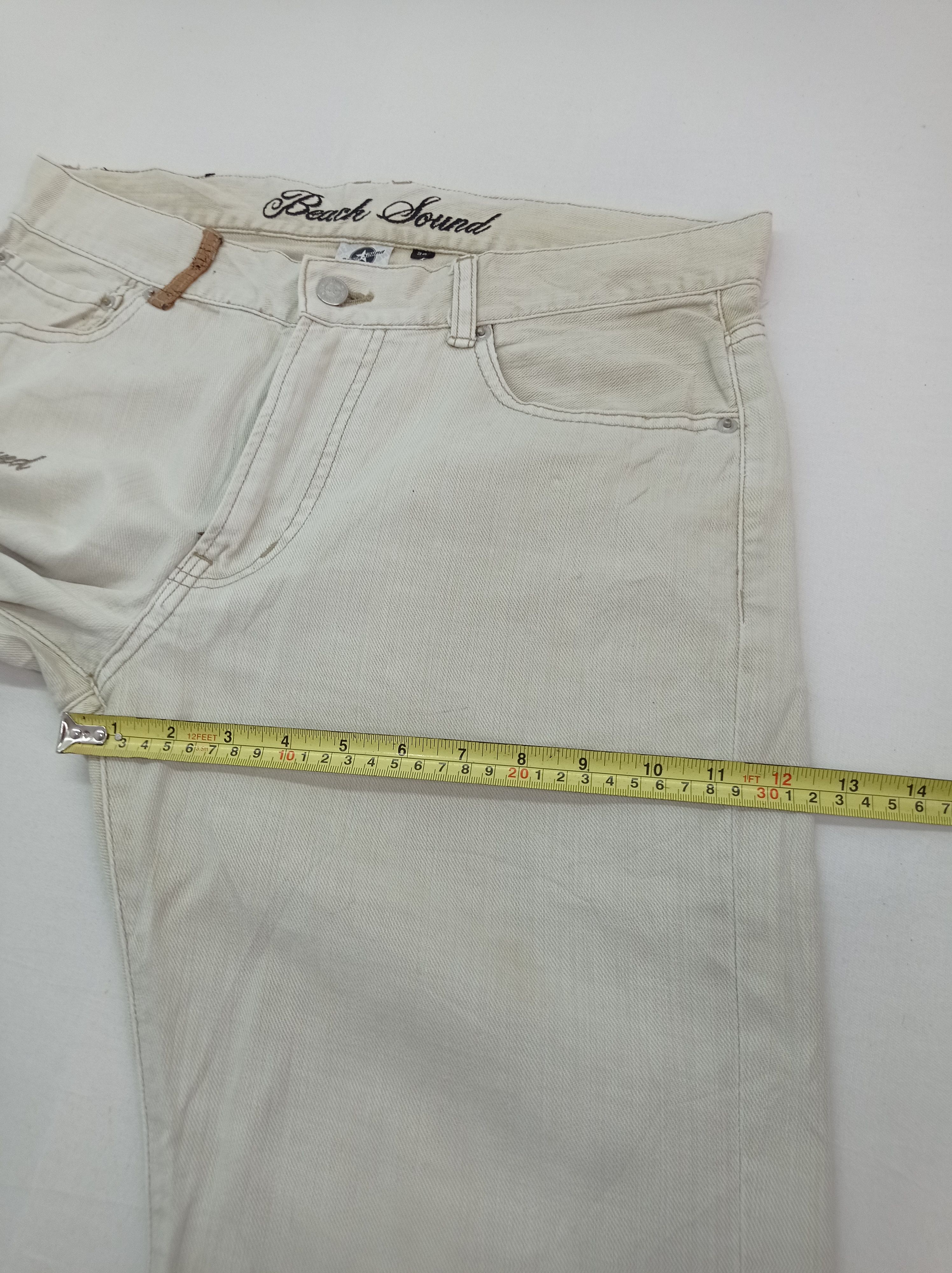 Japanese Brand Beach Sound Denim Pants Size US 34 / EU 50 - 20 Thumbnail