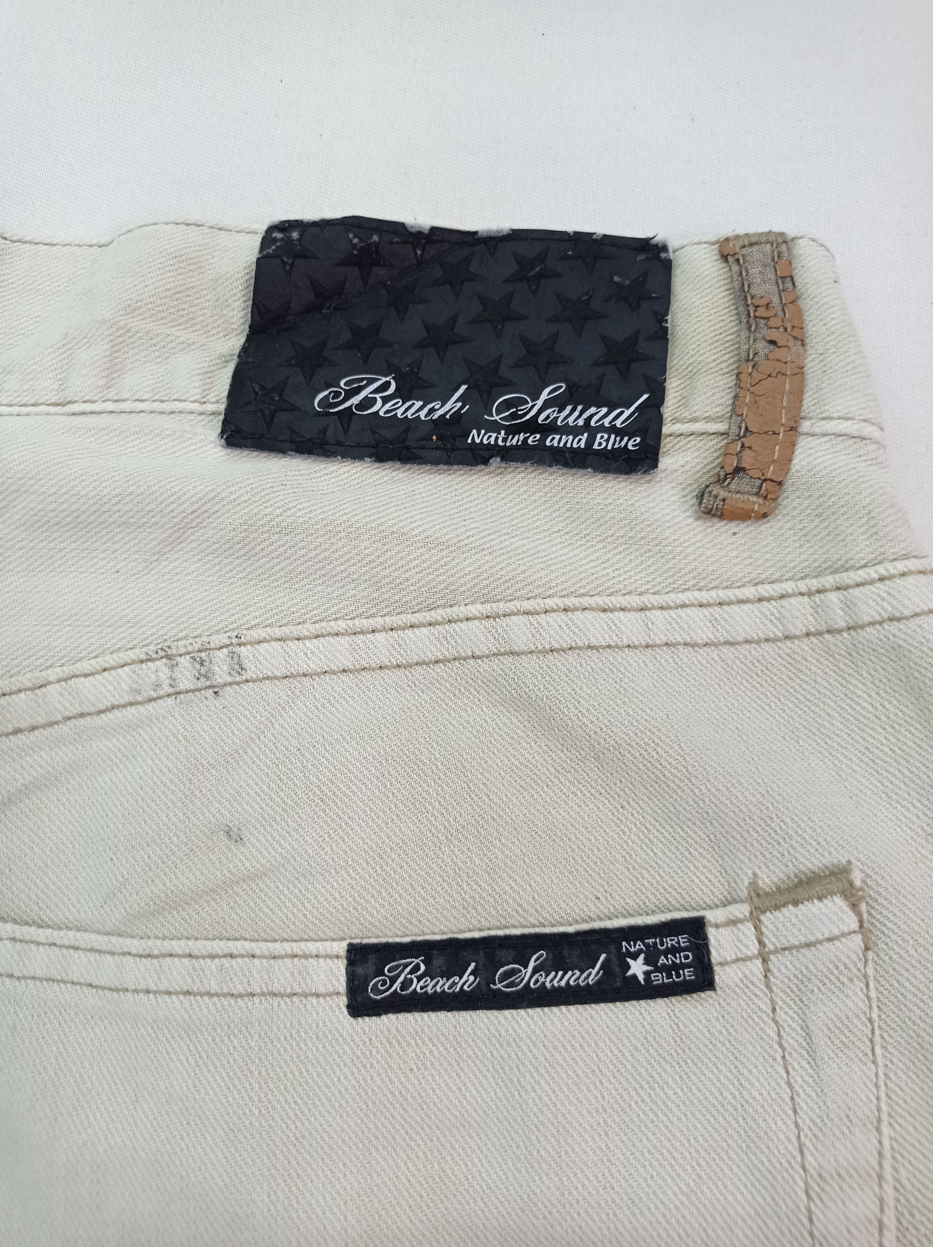 Japanese Brand Beach Sound Denim Pants Size US 34 / EU 50 - 9 Thumbnail