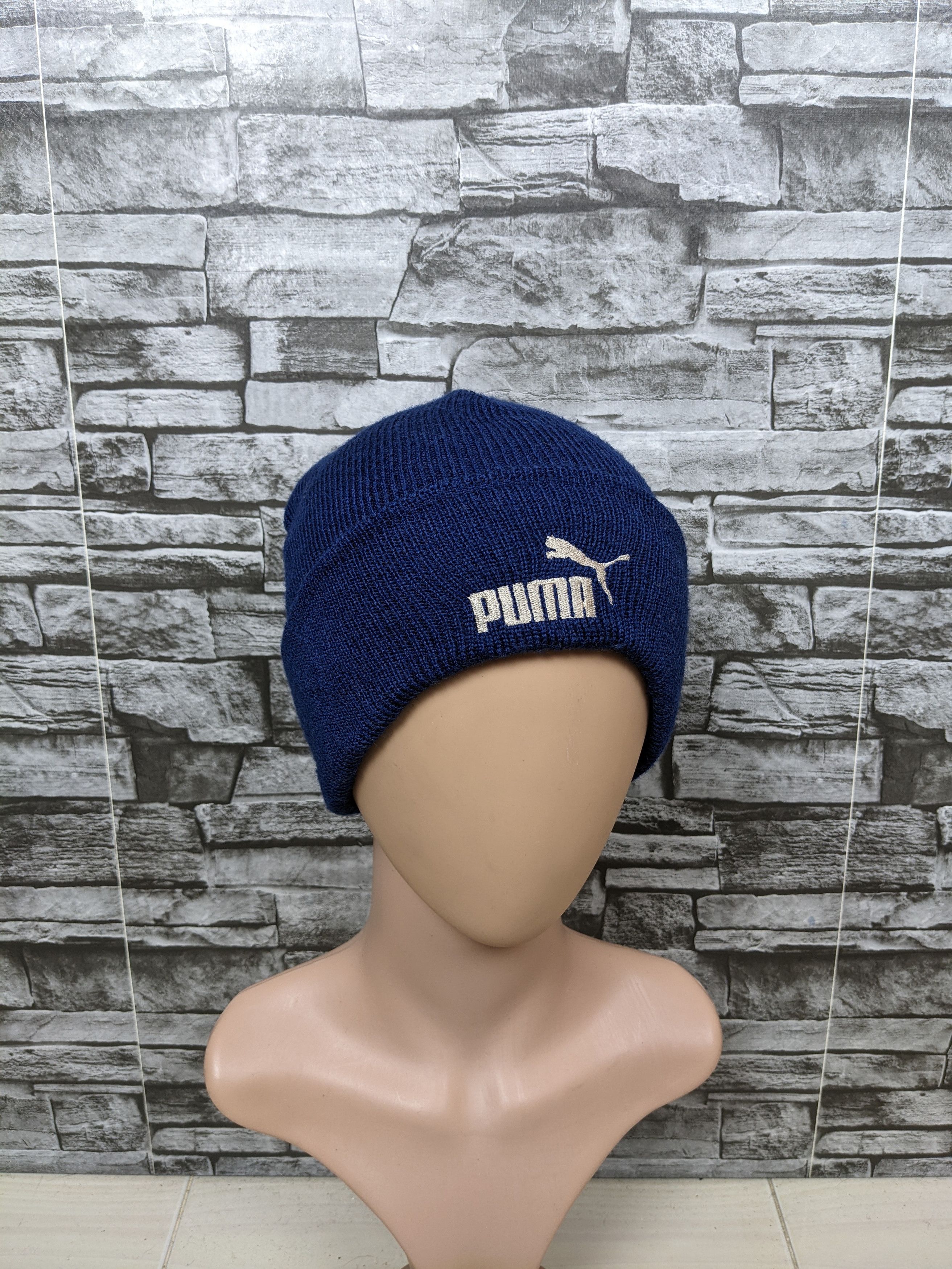 Puma Vintage Puma Japan Sports Beanie Hat Cap Snowcap Size ONE SIZE - 1 Thumbnail