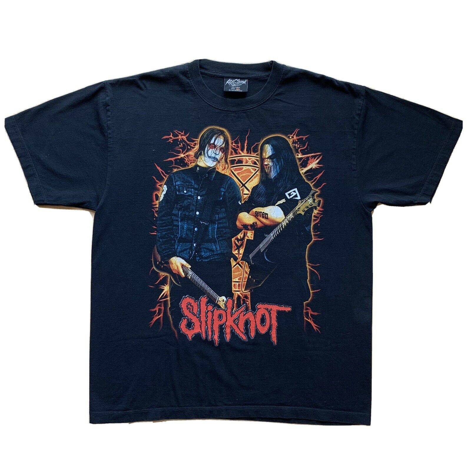 Vintage Vintage 00's Slipknot Shirt Size US XL / EU 56 / 4 - 1 Thumbnail