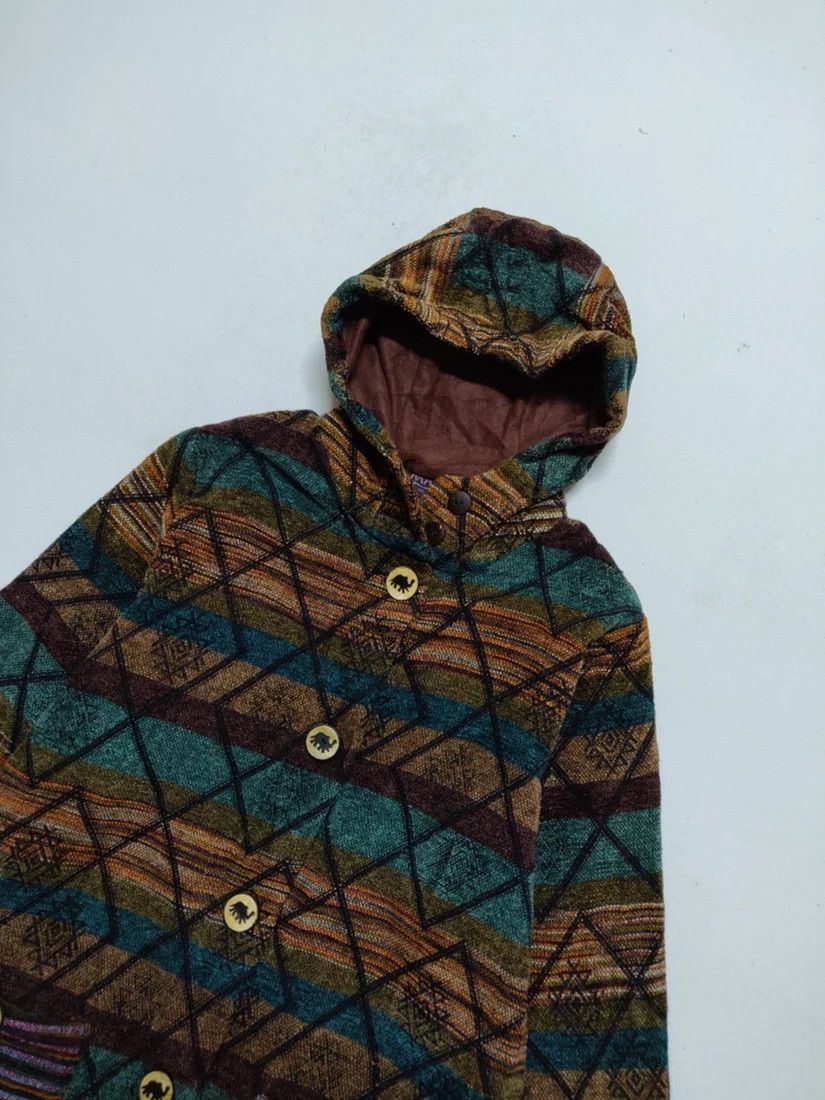 Japanese Brand ⚡ Final Drop! Malaika Coat Native Navajo Tribe Jackets Size M / US 6-8 / IT 42-44 - 3 Thumbnail