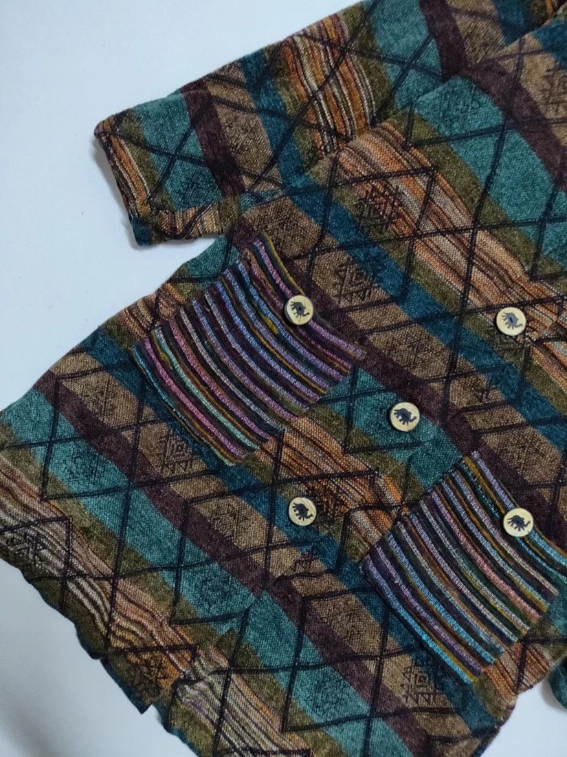 Japanese Brand ⚡ Final Drop! Malaika Coat Native Navajo Tribe Jackets Size M / US 6-8 / IT 42-44 - 4 Thumbnail
