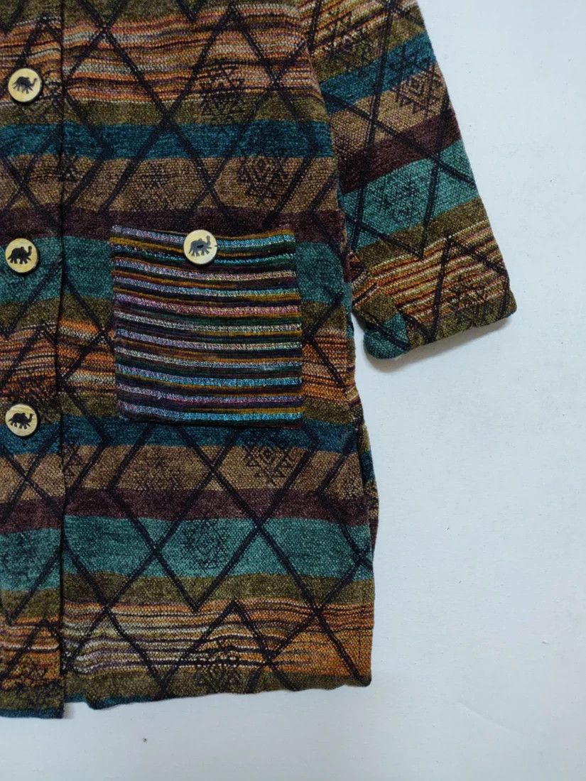 Japanese Brand ⚡ Final Drop! Malaika Coat Native Navajo Tribe Jackets Size M / US 6-8 / IT 42-44 - 5 Thumbnail