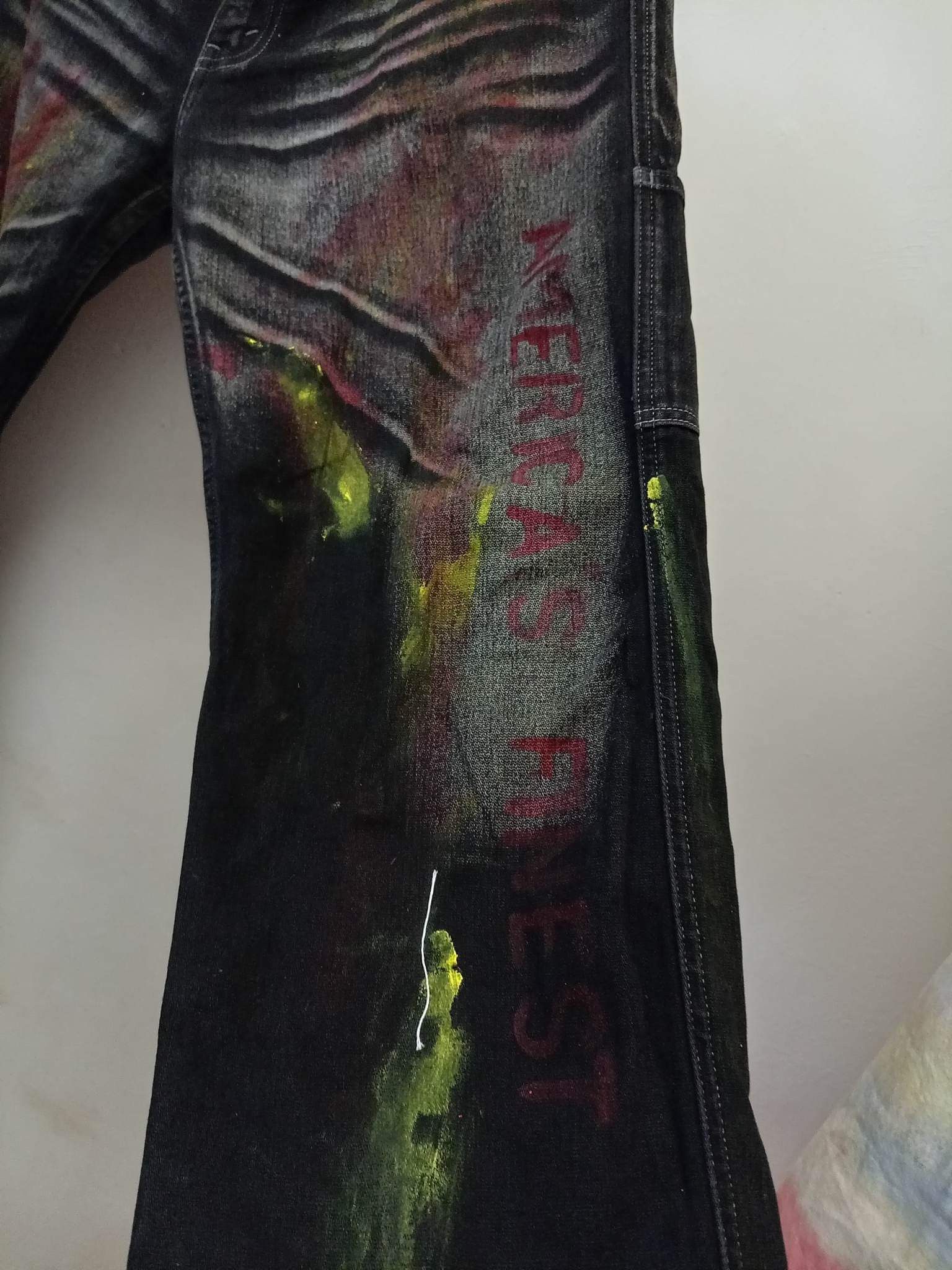 Levi's × Levi's Made & Crafted Levi's 503 artwork design denim jeans Size US 34 / EU 50 - 4 Thumbnail