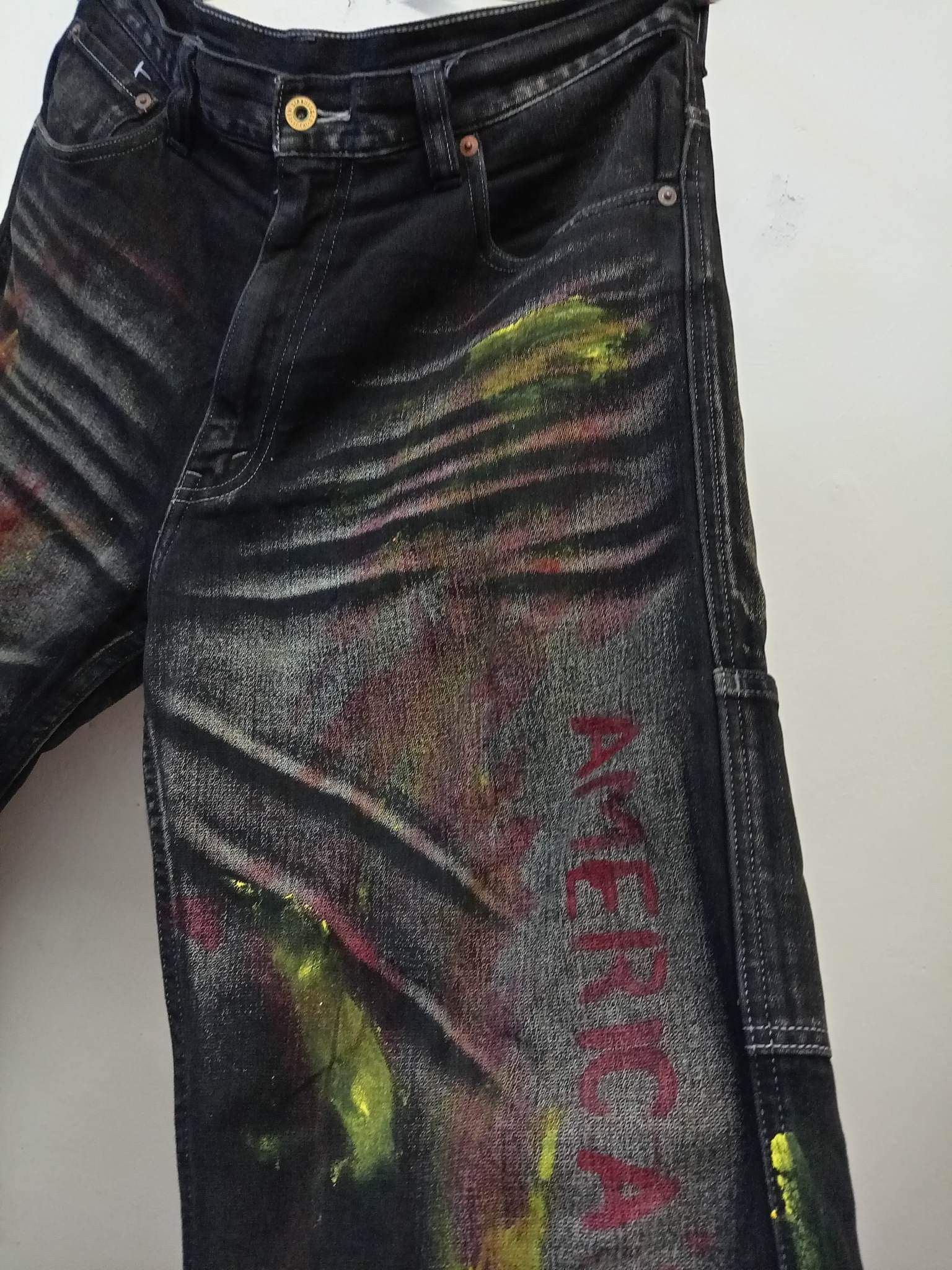 Levi's × Levi's Made & Crafted Levi's 503 artwork design denim jeans Size US 34 / EU 50 - 5 Thumbnail