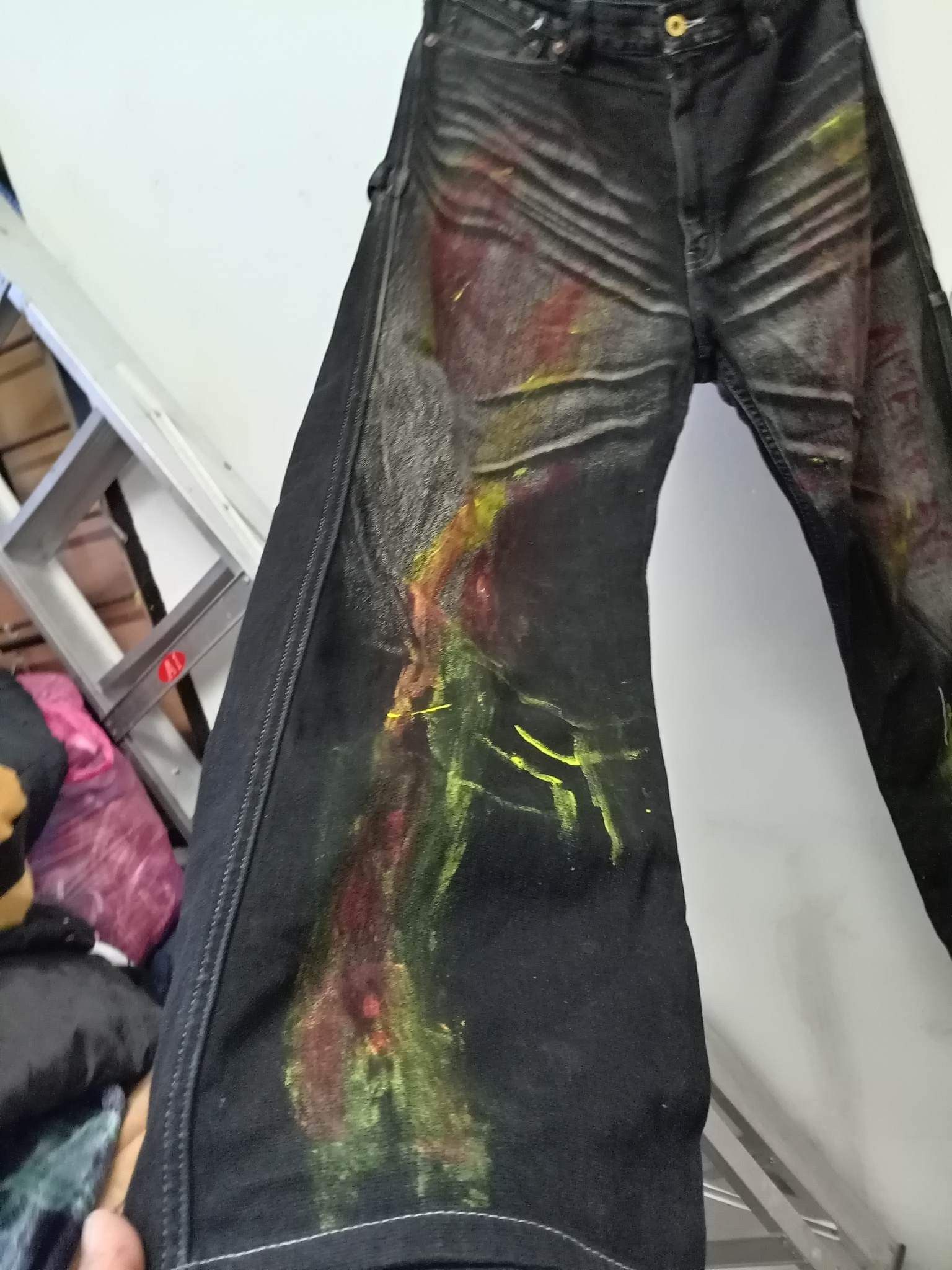 Levi's × Levi's Made & Crafted Levi's 503 artwork design denim jeans Size US 34 / EU 50 - 6 Thumbnail