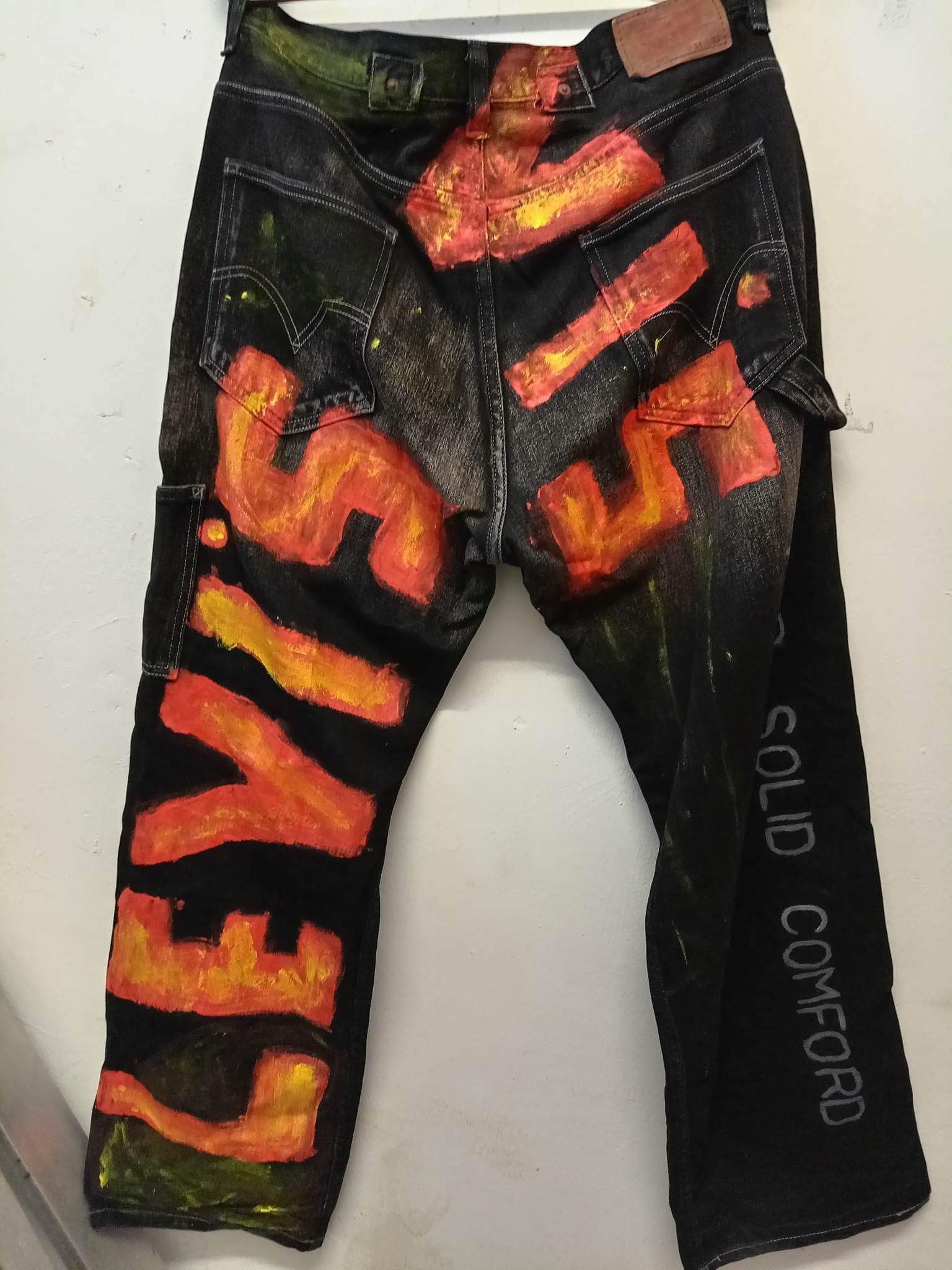 Levi's × Levi's Made & Crafted Levi's 503 artwork design denim jeans Size US 34 / EU 50 - 1 Thumbnail