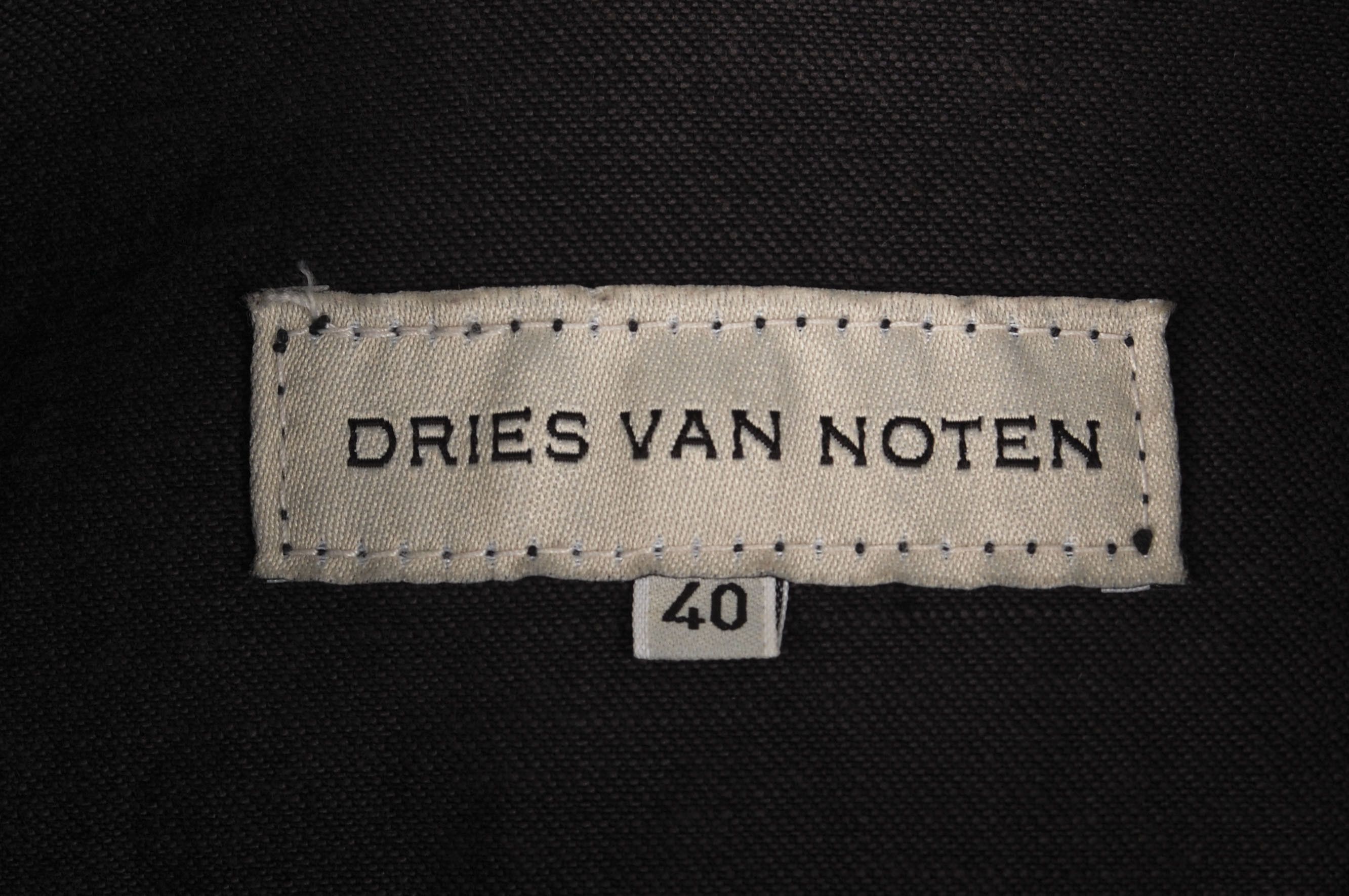 Dries Van Noten Dries Van Noten Denim Dark Grey Jacket in size 40 (S/M) Size US XS / EU 42 / 0 - 6 Thumbnail