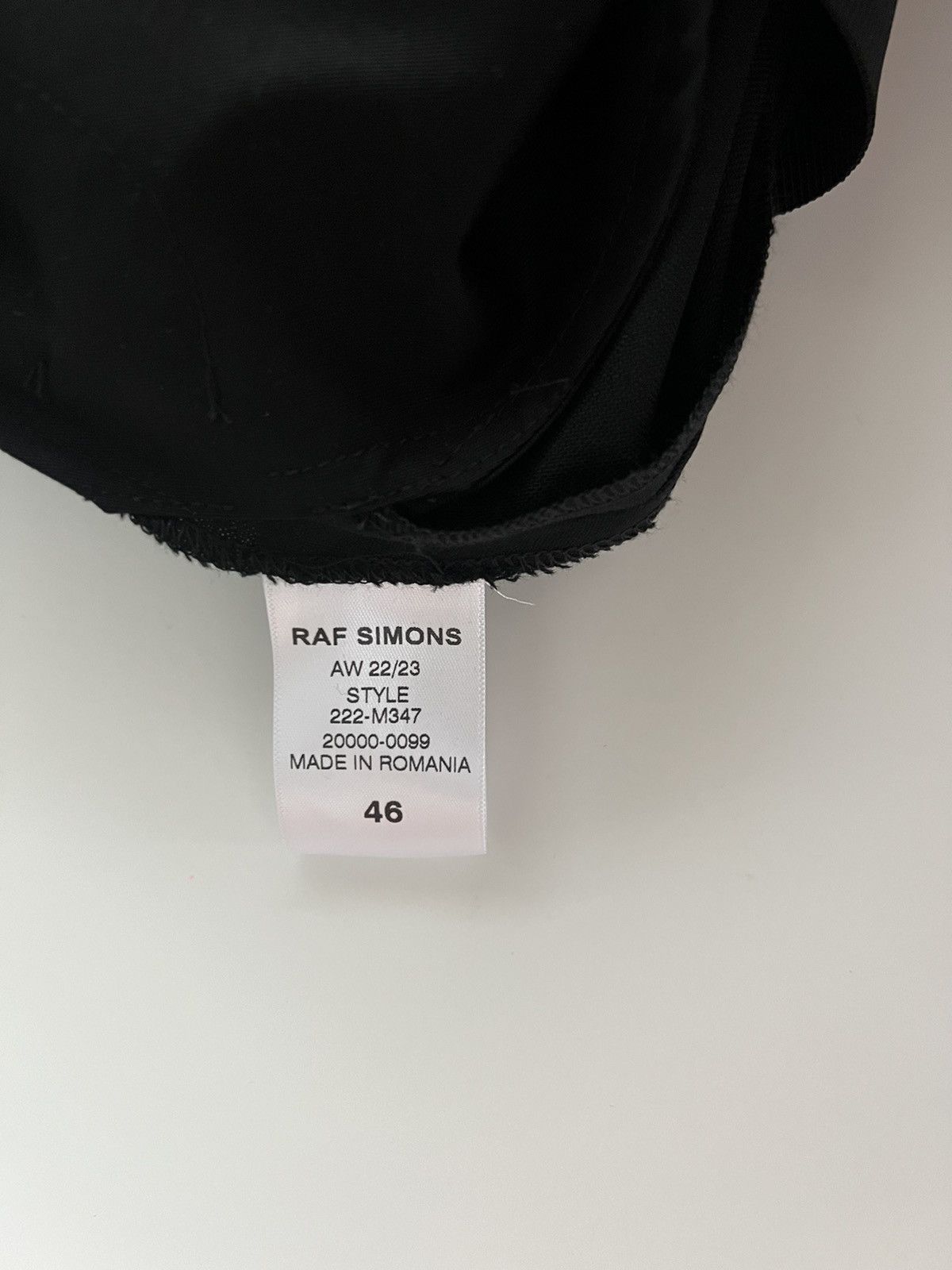 Raf Simons Raf Simons wool wide-leg flared trousers Size US 30 / EU 46 - 11 Thumbnail