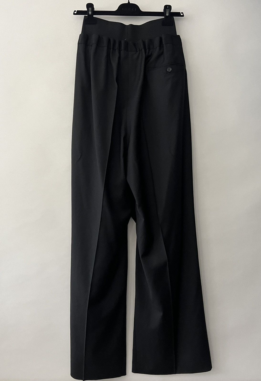 Raf Simons Raf Simons wool wide-leg flared trousers Size US 30 / EU 46 - 7 Thumbnail