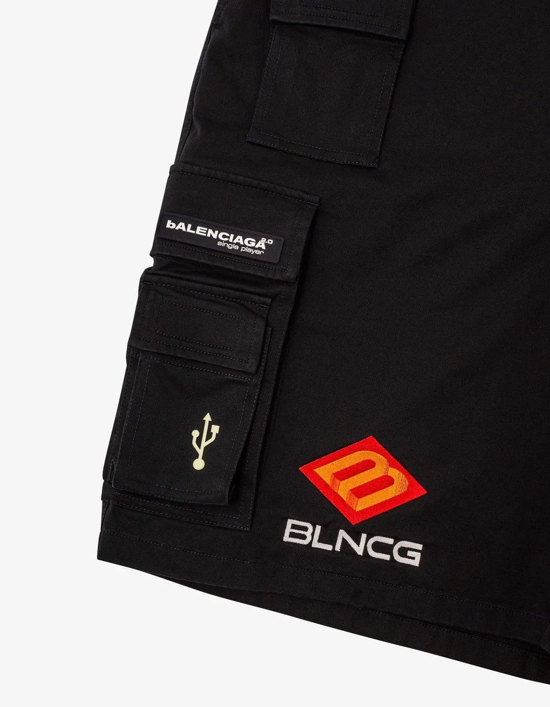 Balenciaga Balenciaga Gamer Shorts Size US 34 / EU 50 - 7 Thumbnail