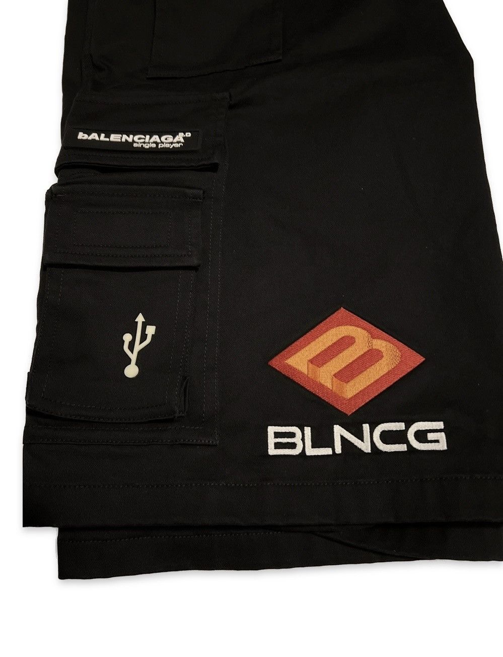 Balenciaga Balenciaga Gamer Shorts Size US 34 / EU 50 - 14 Thumbnail