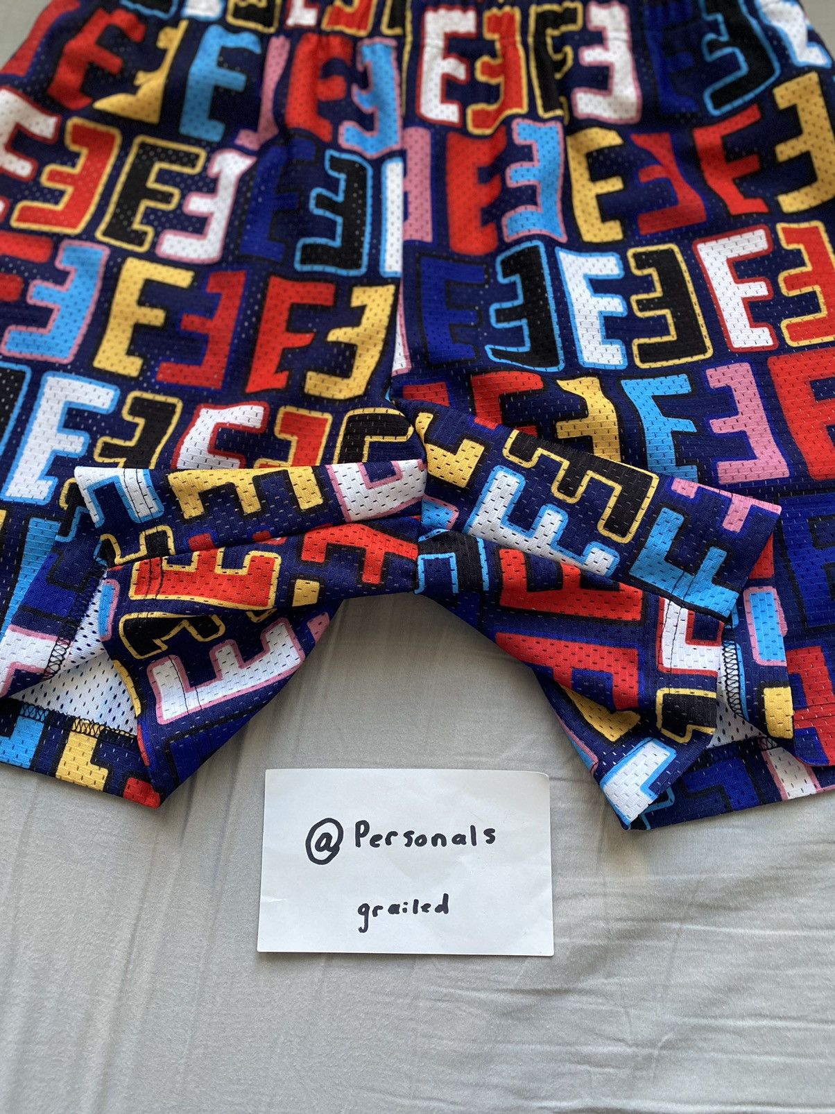 Eric Emanuel RARE 2019 Eric Emanuel FendEE Print Shorts Large Size US 34 / EU 50 - 4 Thumbnail