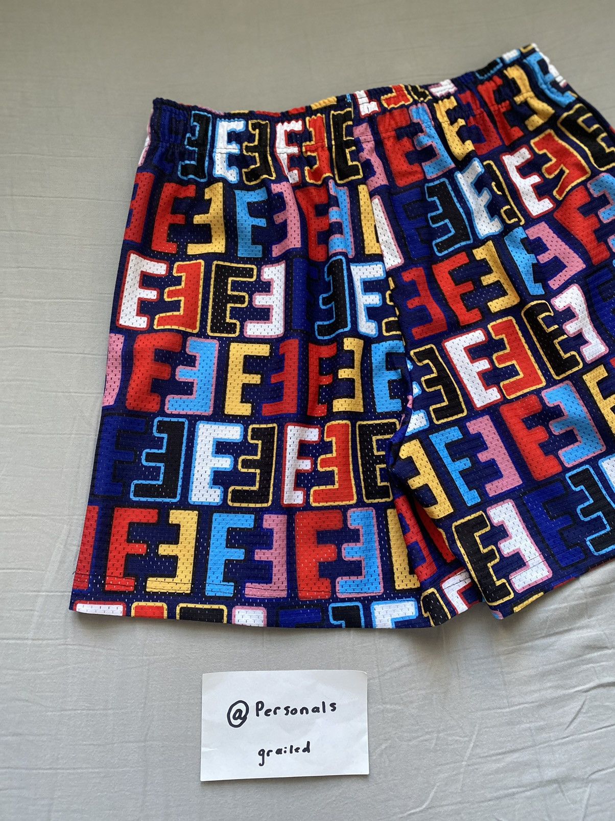 Eric Emanuel RARE 2019 Eric Emanuel FendEE Print Shorts Large Size US 34 / EU 50 - 7 Thumbnail