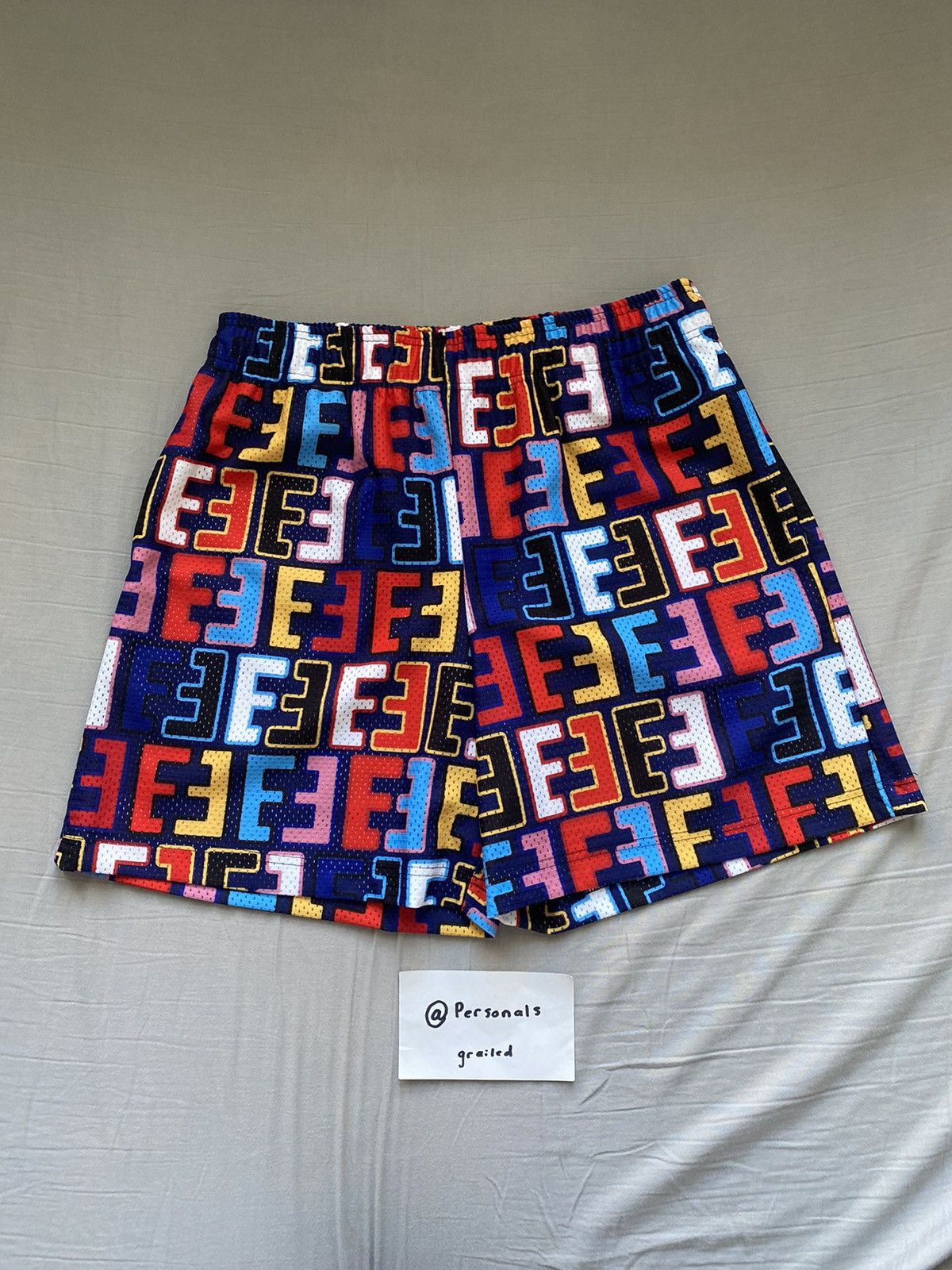 Eric Emanuel RARE 2019 Eric Emanuel FendEE Print Shorts Large Size US 34 / EU 50 - 1 Thumbnail