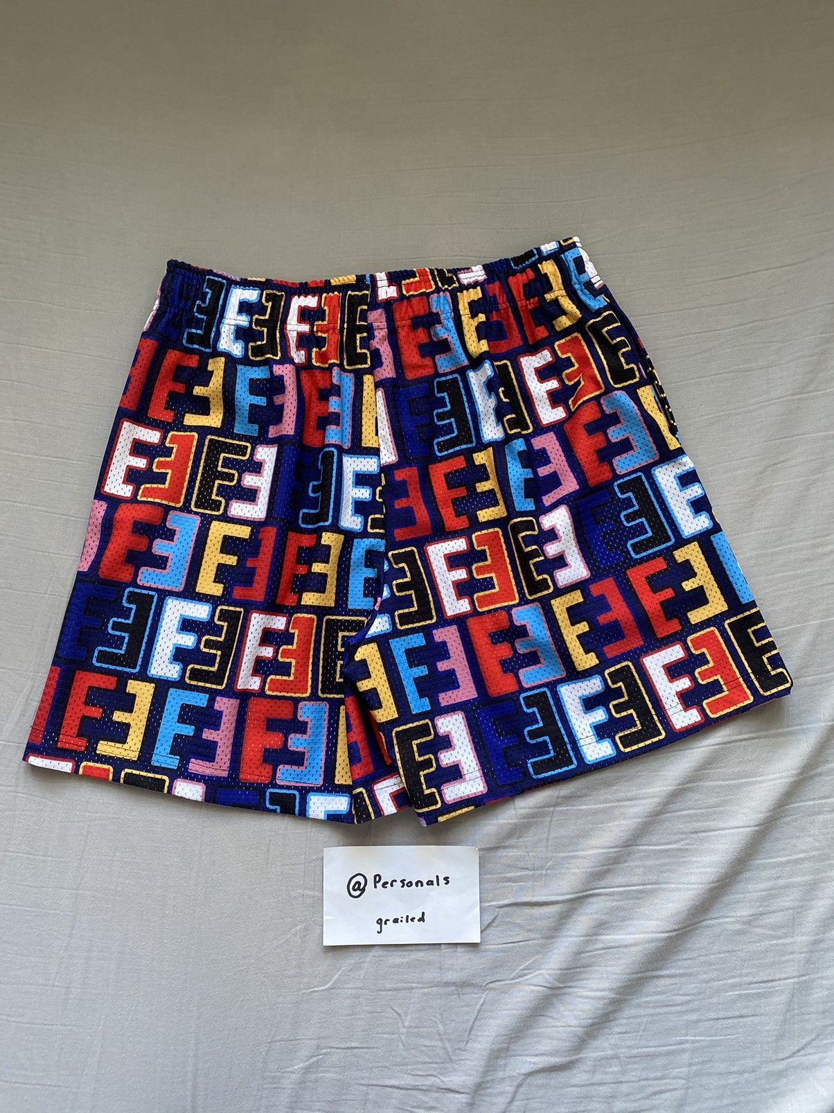 Eric Emanuel RARE 2019 Eric Emanuel FendEE Print Shorts Large Size US 34 / EU 50 - 5 Thumbnail