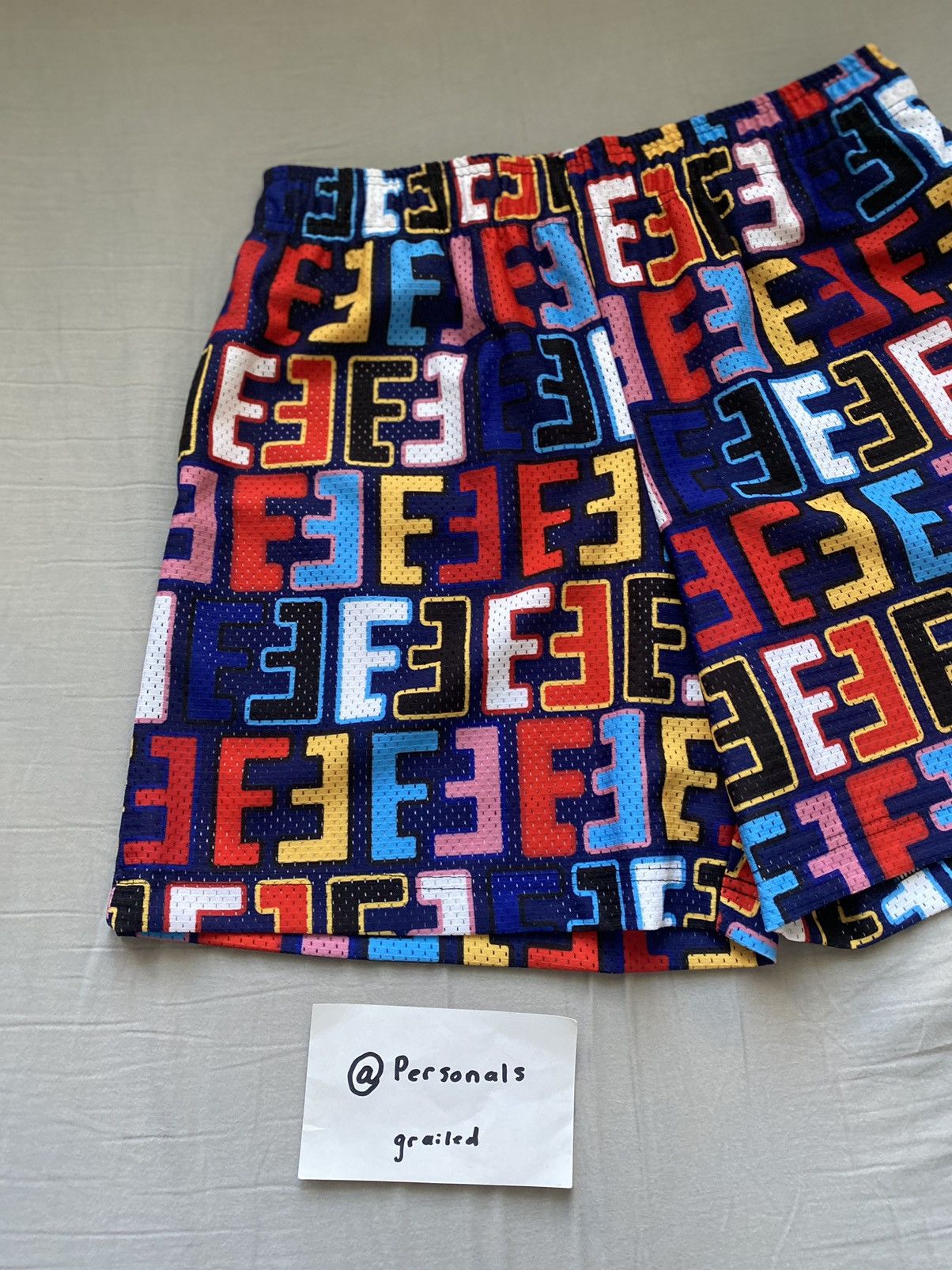 Eric Emanuel RARE 2019 Eric Emanuel FendEE Print Shorts Large Size US 34 / EU 50 - 3 Thumbnail