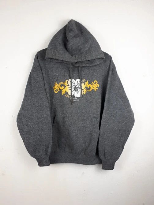 Japanese Brand × Vintage Vintage Flower California Surfing Graphic Hoodie Size US L / EU 52-54 / 3 - 1 Thumbnail
