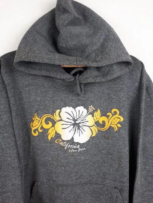 Japanese Brand × Vintage Vintage Flower California Surfing Graphic Hoodie Size US L / EU 52-54 / 3 - 2 Thumbnail