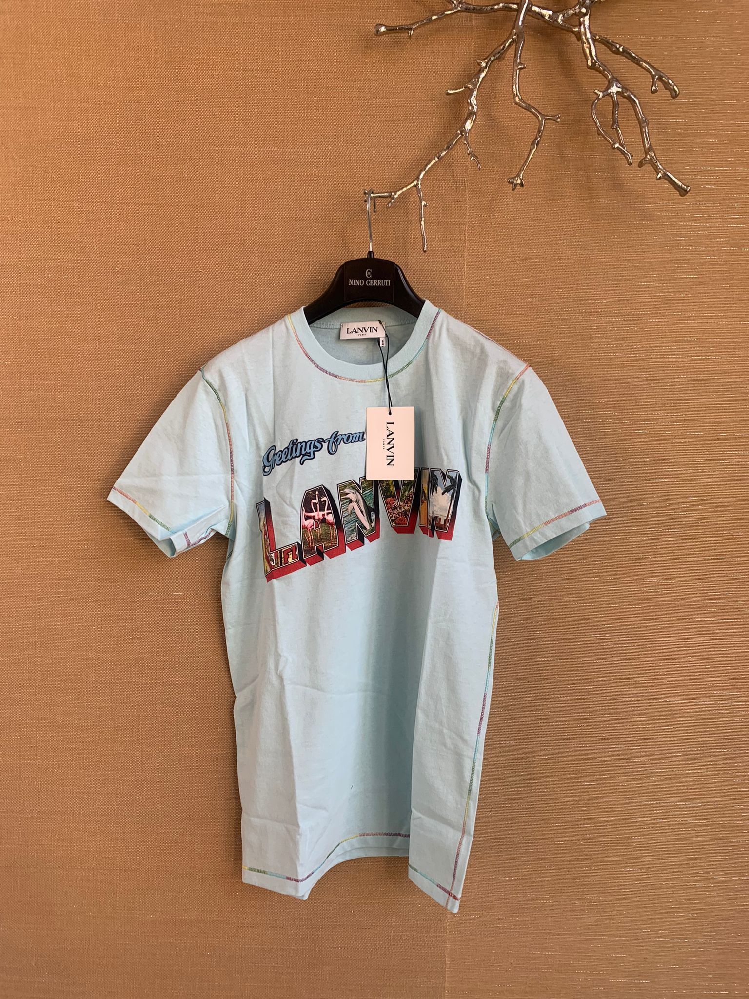 Lanvin Greetings from Lanvin Tee, SS Size US S / EU 44-46 / 1 - 2 Thumbnail