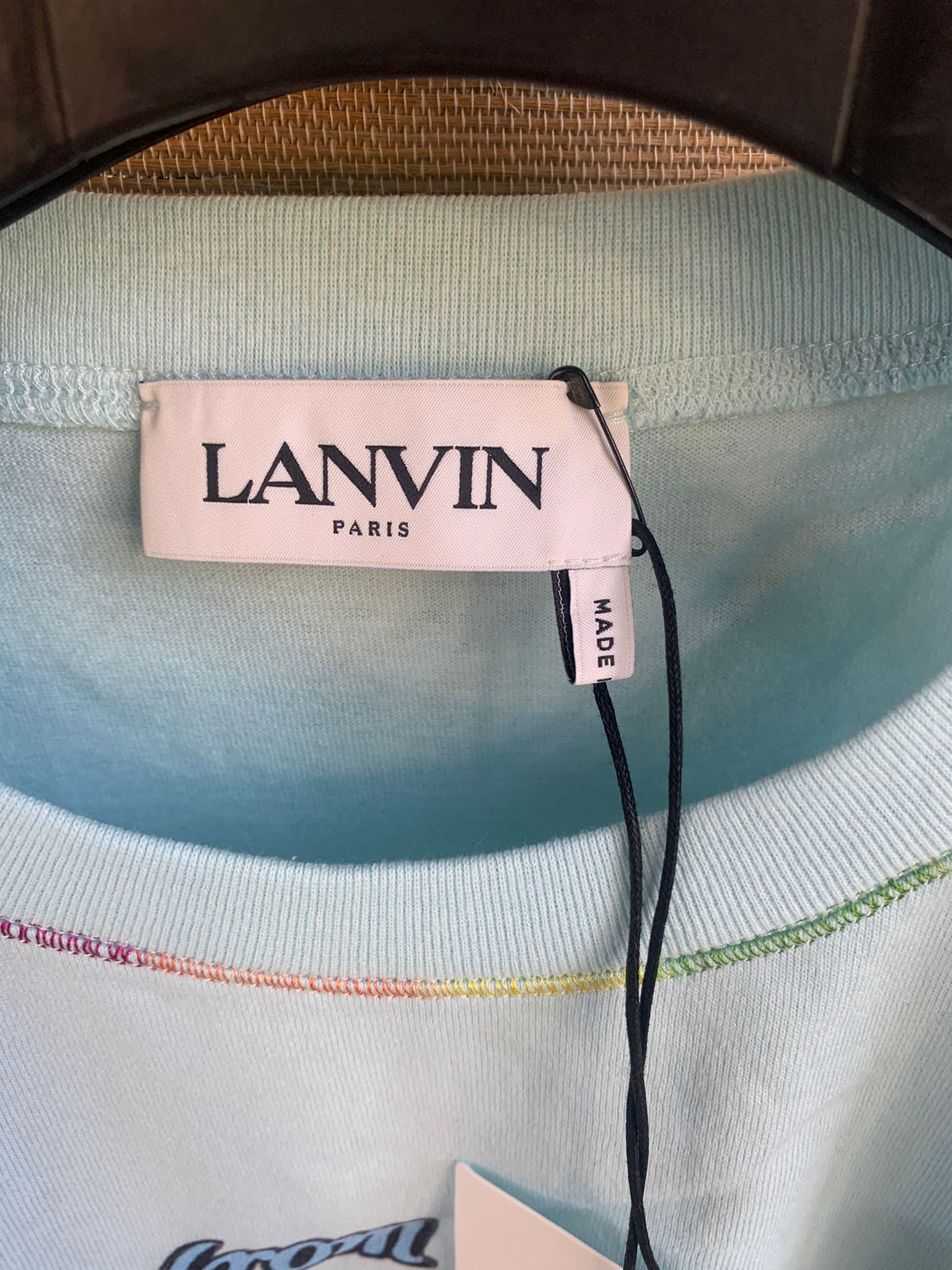 Lanvin Greetings from Lanvin Tee, SS Size US S / EU 44-46 / 1 - 18 Thumbnail