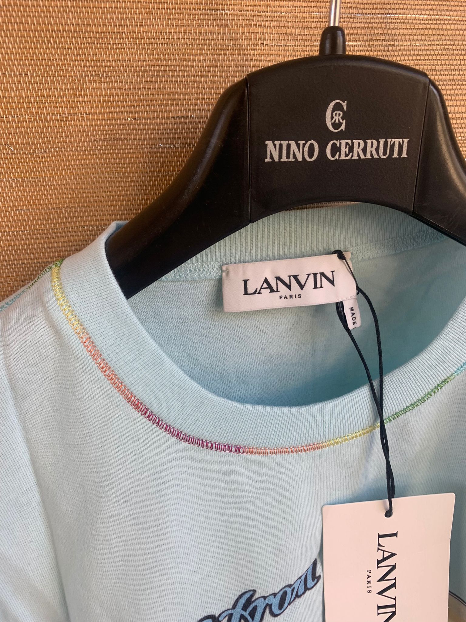 Lanvin Greetings from Lanvin Tee, SS Size US S / EU 44-46 / 1 - 10 Thumbnail
