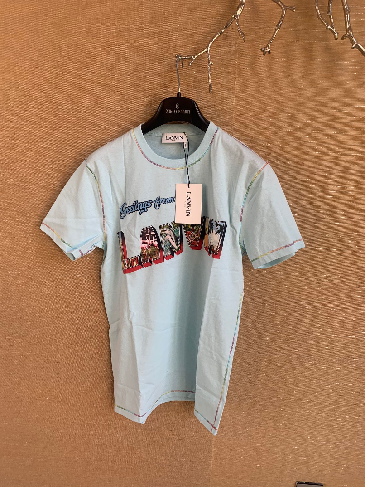 Lanvin Greetings from Lanvin Tee, SS Size US S / EU 44-46 / 1 - 8 Thumbnail