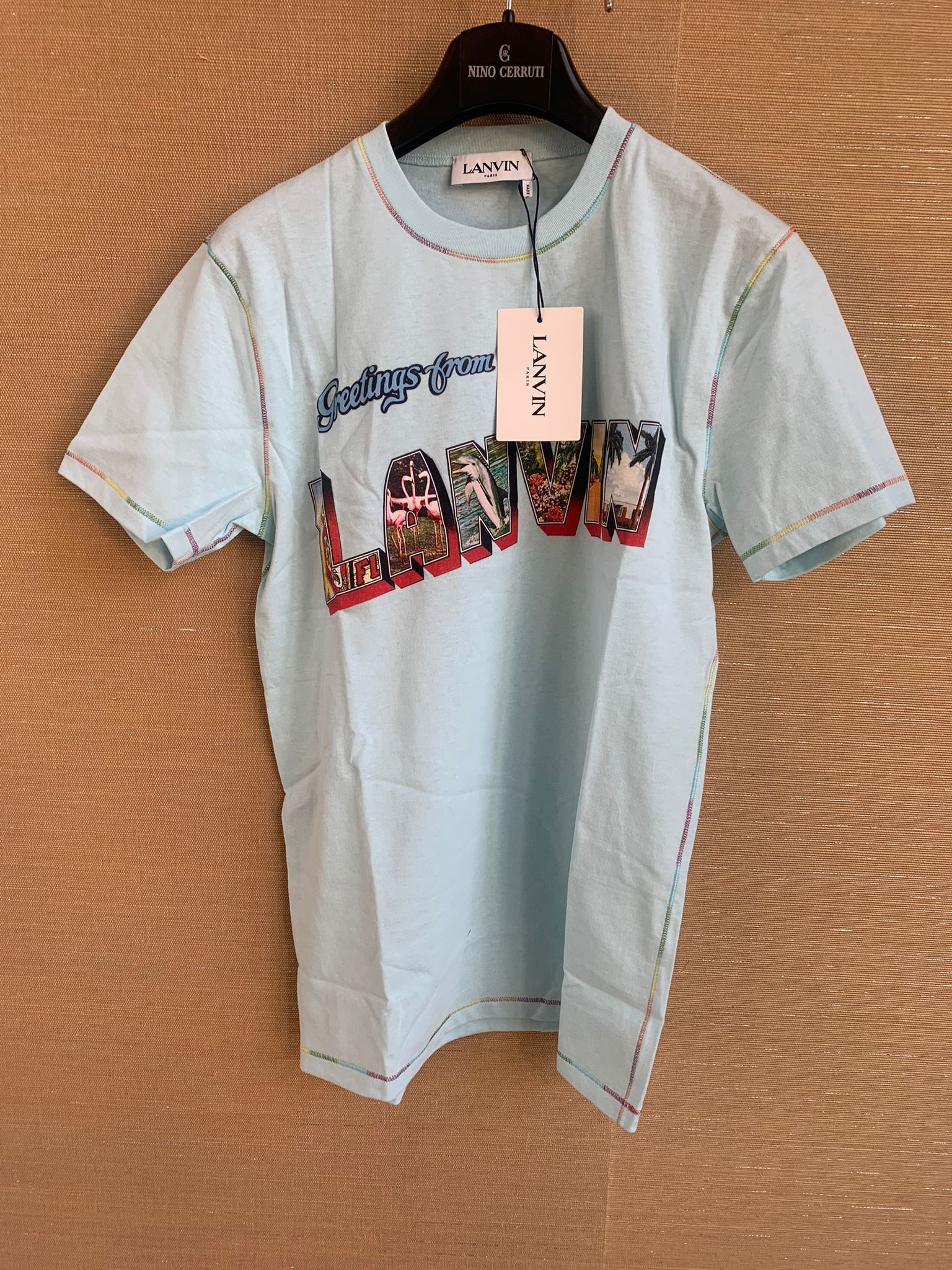 Lanvin Greetings from Lanvin Tee, SS Size US S / EU 44-46 / 1 - 3 Thumbnail