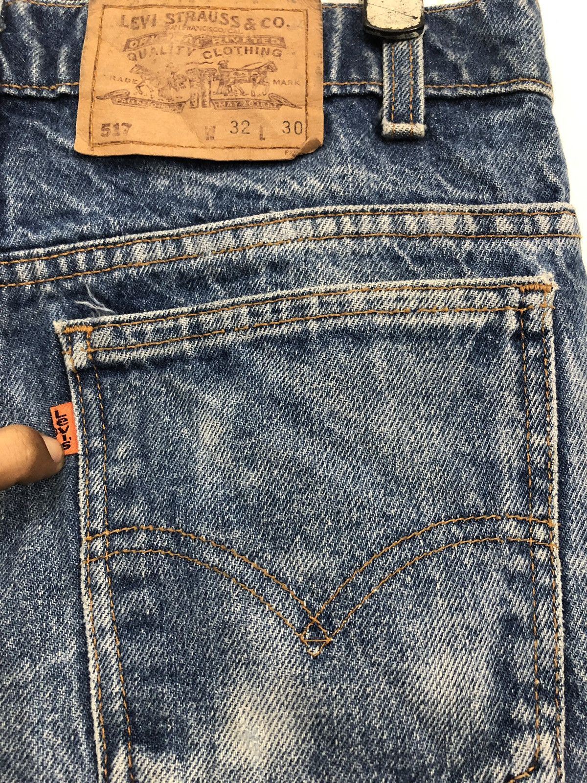 Levi's Vintage Levi's Orange Tab Jeans Size US 31 - 10 Thumbnail