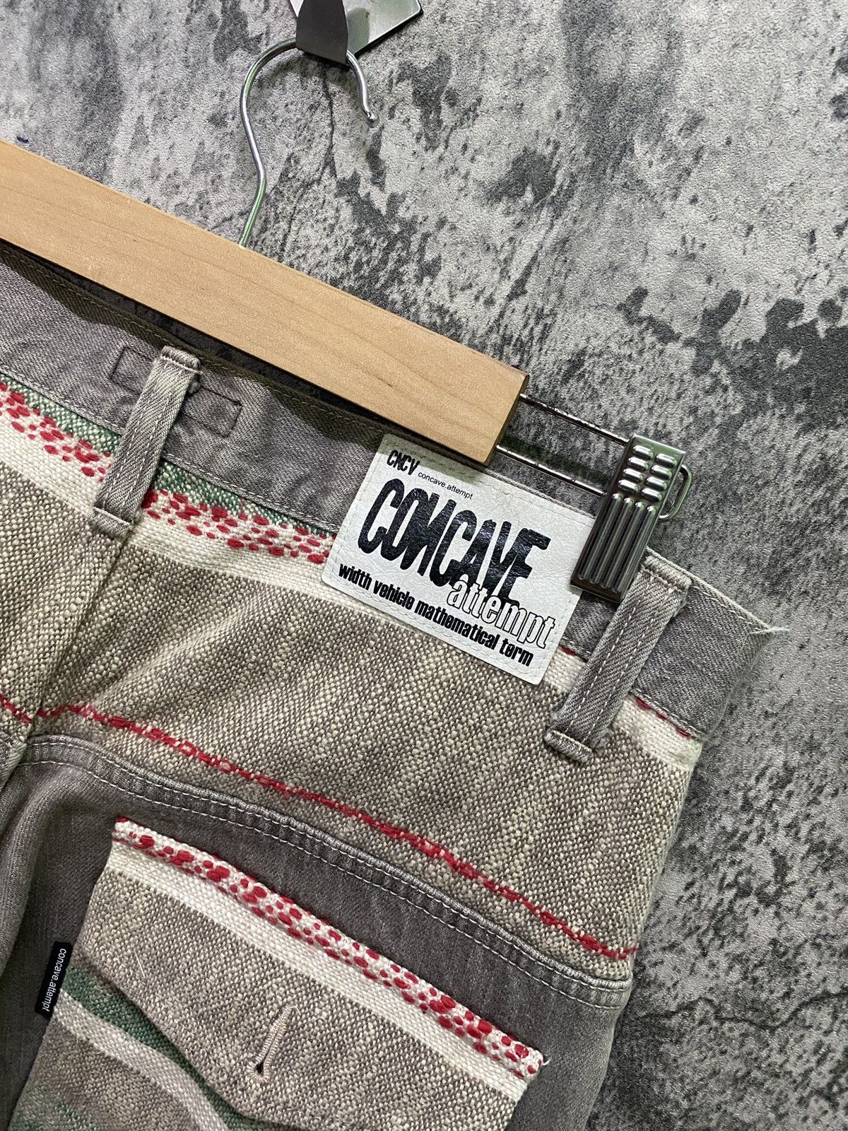 Japanese CONCAVE ATTEMPT Navajo Pattern Pants