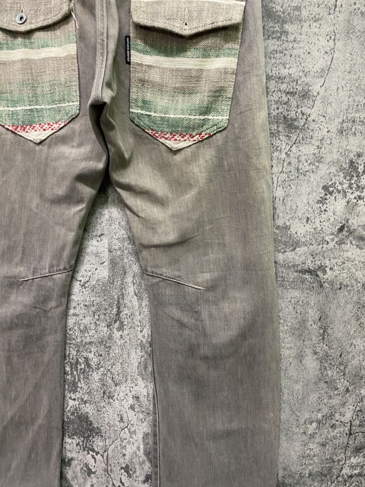 Japanese CONCAVE ATTEMPT Navajo Pattern Pants