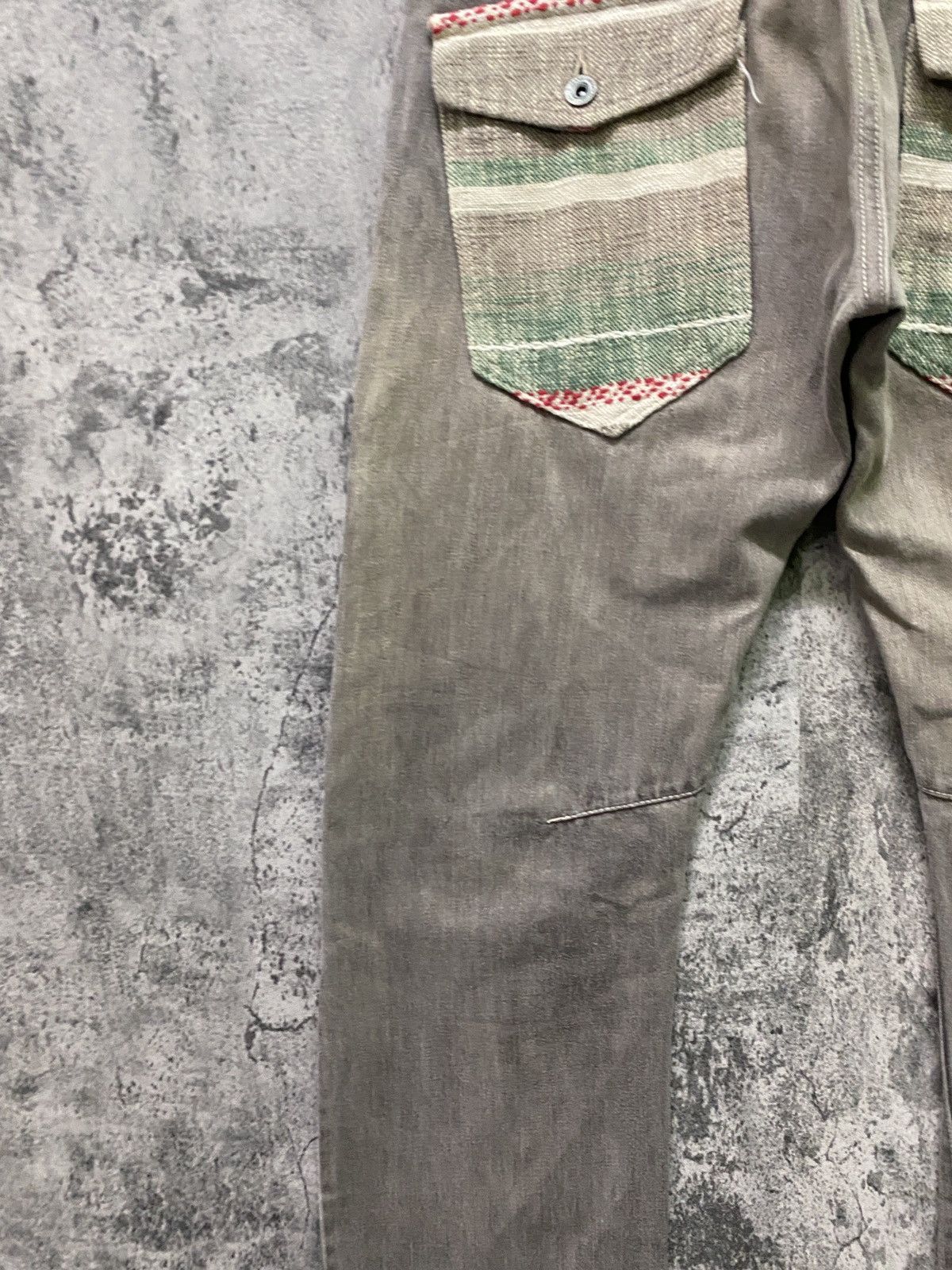 Japanese CONCAVE ATTEMPT Navajo Pattern Pants