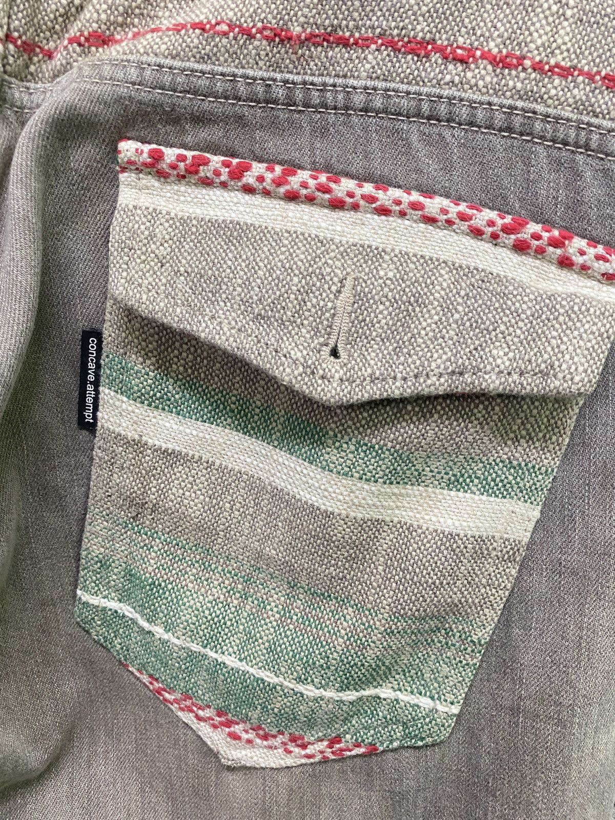 Japanese CONCAVE ATTEMPT Navajo Pattern Pants