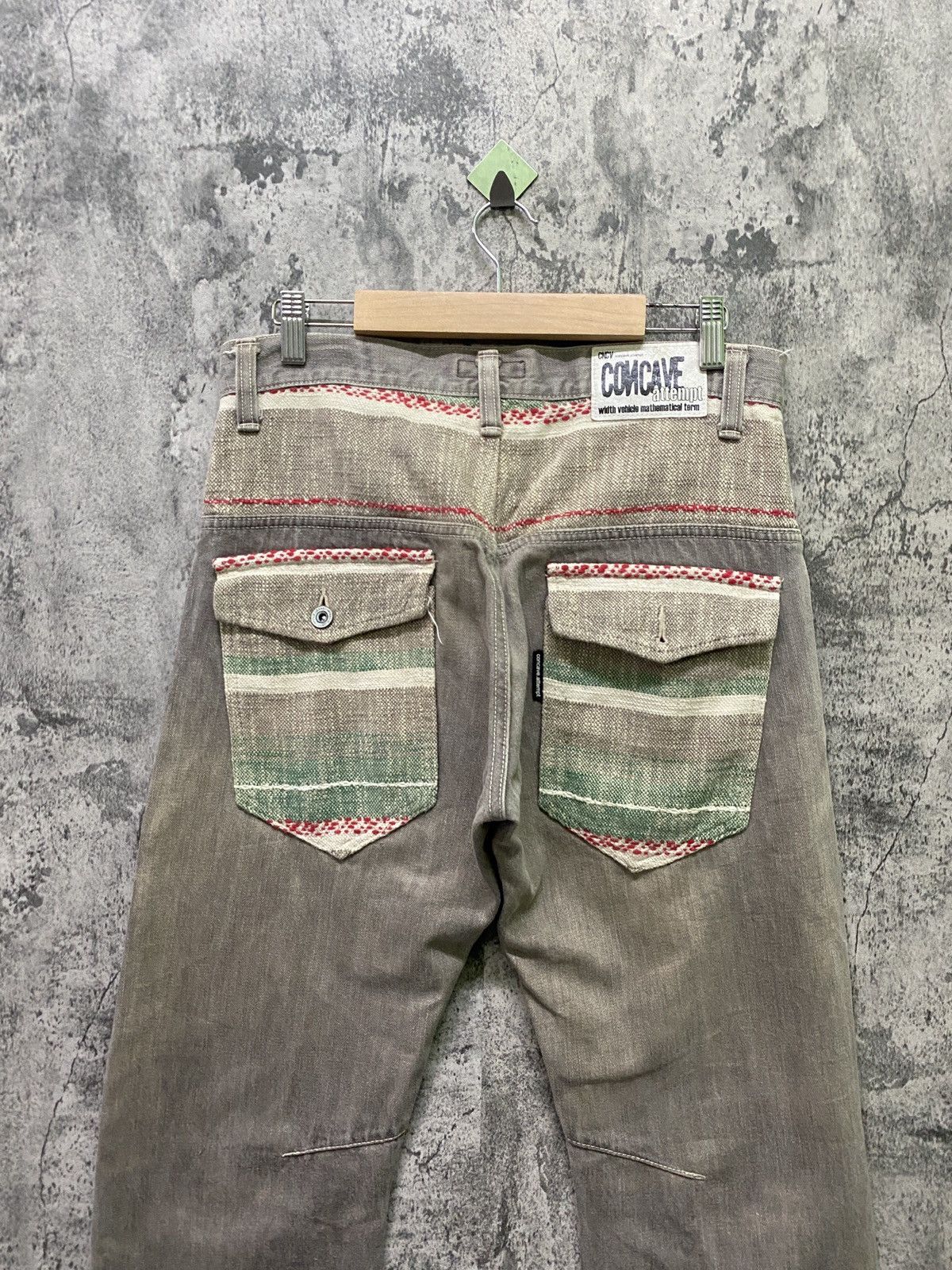 Japanese CONCAVE ATTEMPT Navajo Pattern Pants