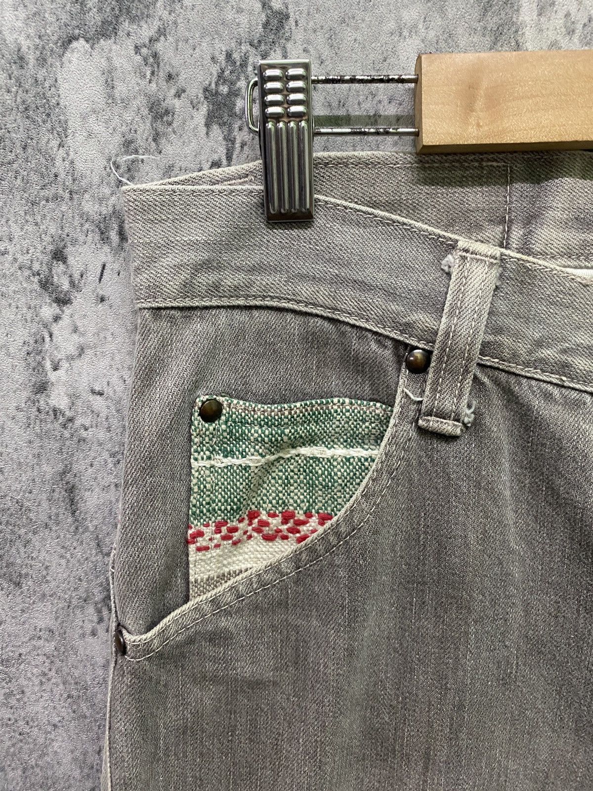 Japanese CONCAVE ATTEMPT Navajo Pattern Pants