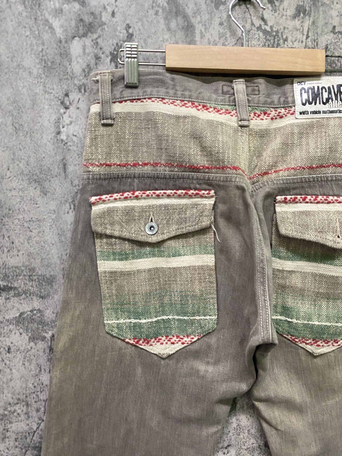 Japanese CONCAVE ATTEMPT Navajo Pattern Pants