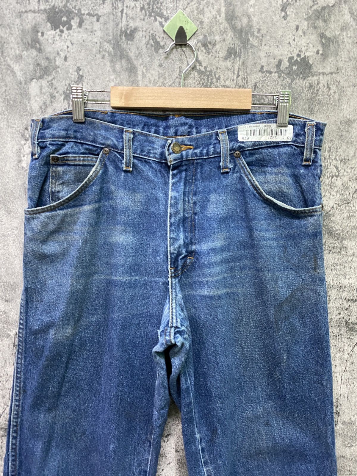 Designer × Dickies Dickies Blue Jeans Workwear Distressed Denim Size US 32 / EU 48 - 3 Thumbnail