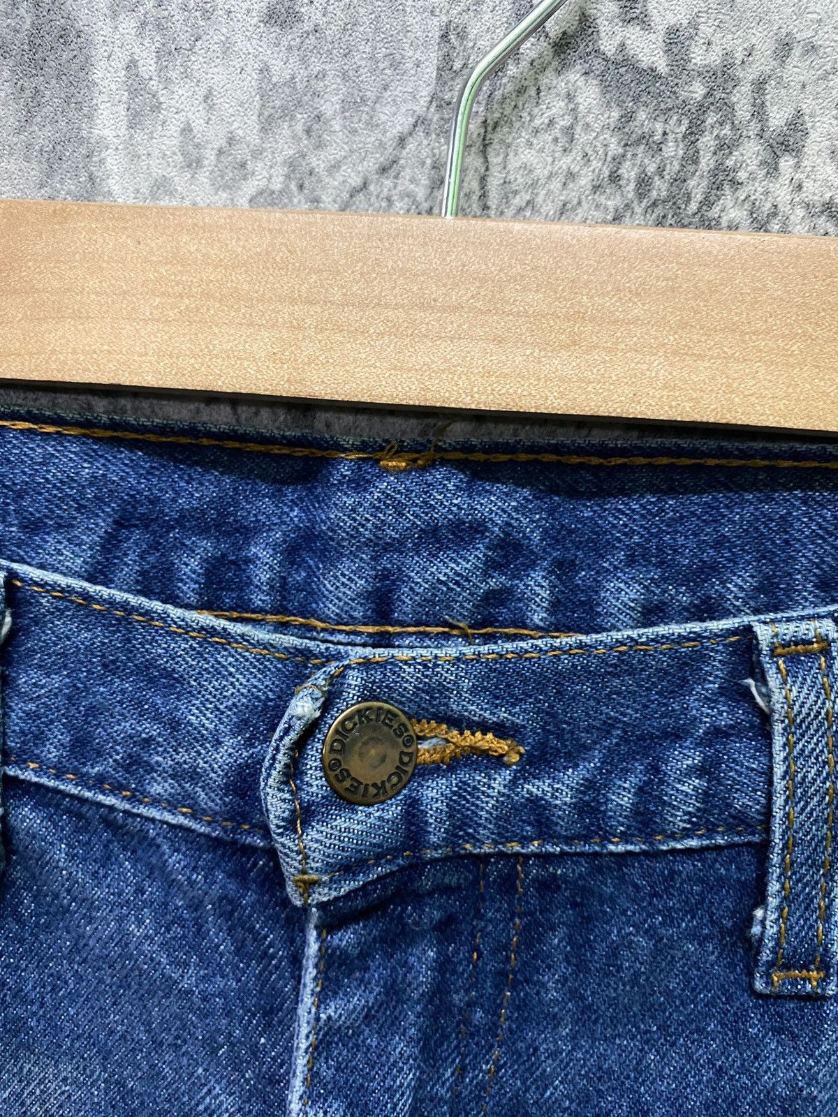 Designer × Dickies Dickies Blue Jeans Workwear Distressed Denim Size US 32 / EU 48 - 10 Thumbnail