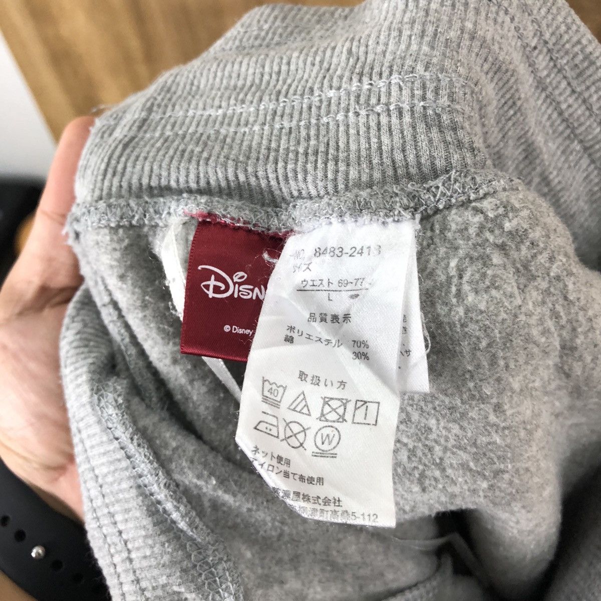 Disney × Mickey Mouse Disney Mickey Mouse Grey Joggers pants #6181 Size US 30 / EU 46 - 12 Thumbnail
