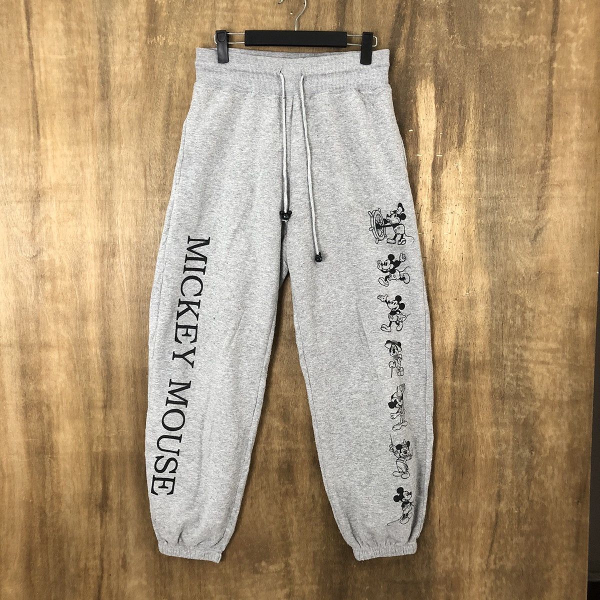 Disney × Mickey Mouse Disney Mickey Mouse Grey Joggers pants #6181 Size US 30 / EU 46 - 1 Thumbnail