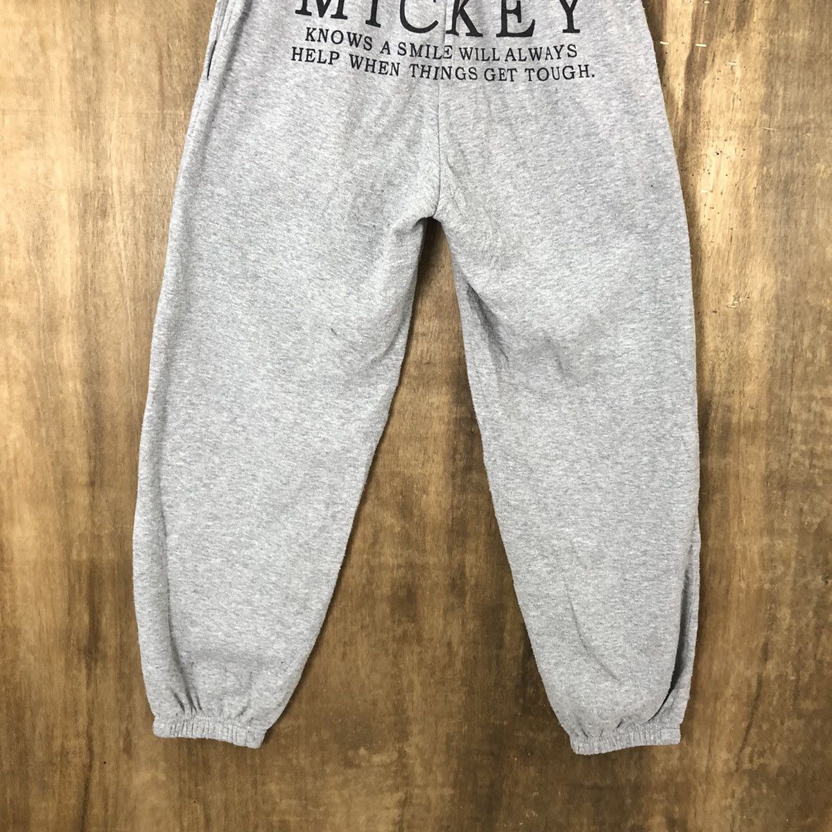 Disney × Mickey Mouse Disney Mickey Mouse Grey Joggers pants #6181 Size US 30 / EU 46 - 9 Thumbnail