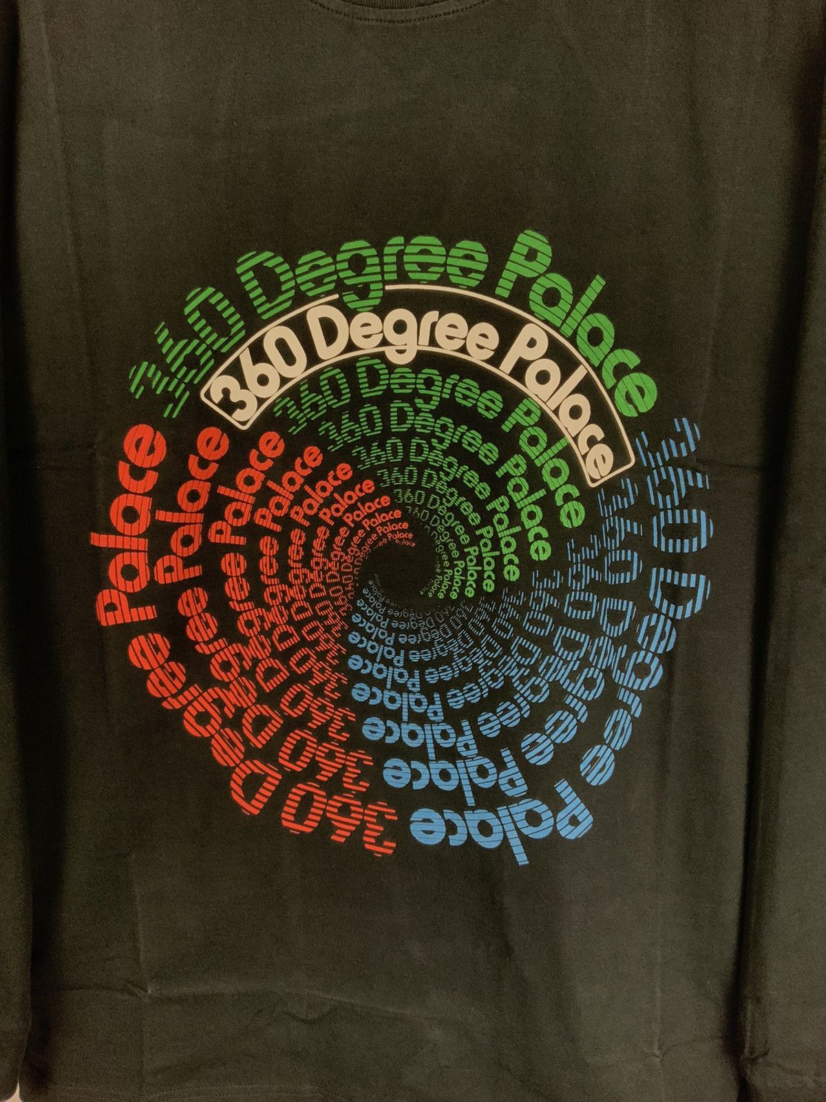 Palace 2018 Palace 360 Longsleeve Tee Shirt Black Medium Size US M / EU 48-50 / 2 - 3 Thumbnail