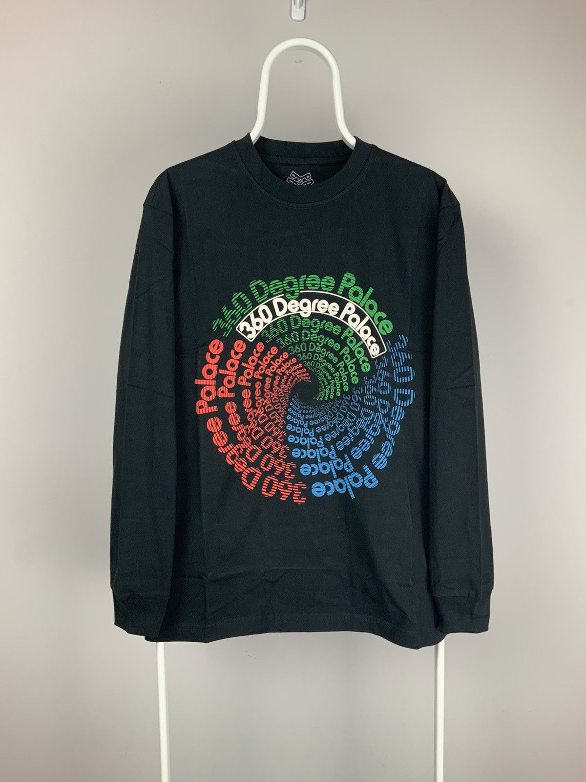 Palace 2018 Palace 360 Longsleeve Tee Shirt Black Medium Size US M / EU 48-50 / 2 - 1 Thumbnail