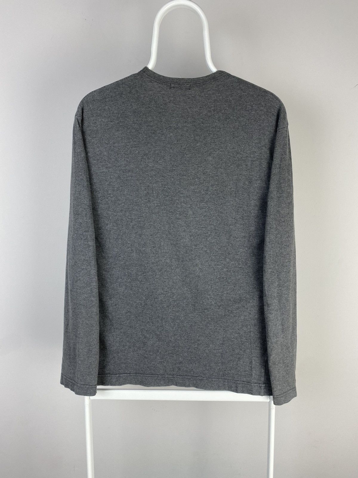 Comme des Garcons 2001 CDG Flower Longsleeve Shirt Gray Size US M / EU 48-50 / 2 - 8 Thumbnail
